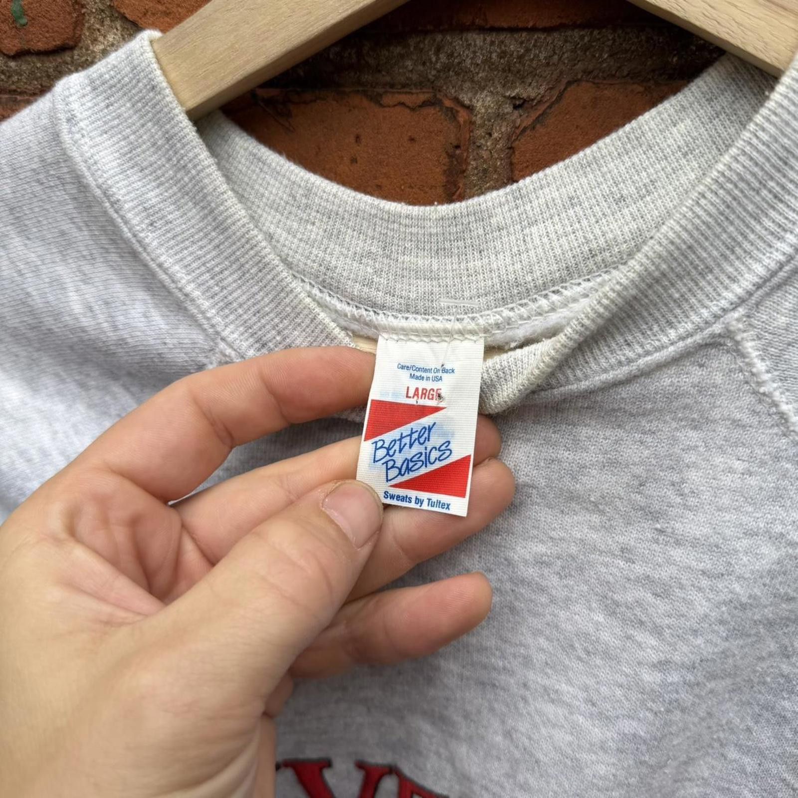 Tultex vintage universite de francaise crewneck sweatshirt 80s M/L Size US M / EU 48-50 / 2 - 5 Thumbnail