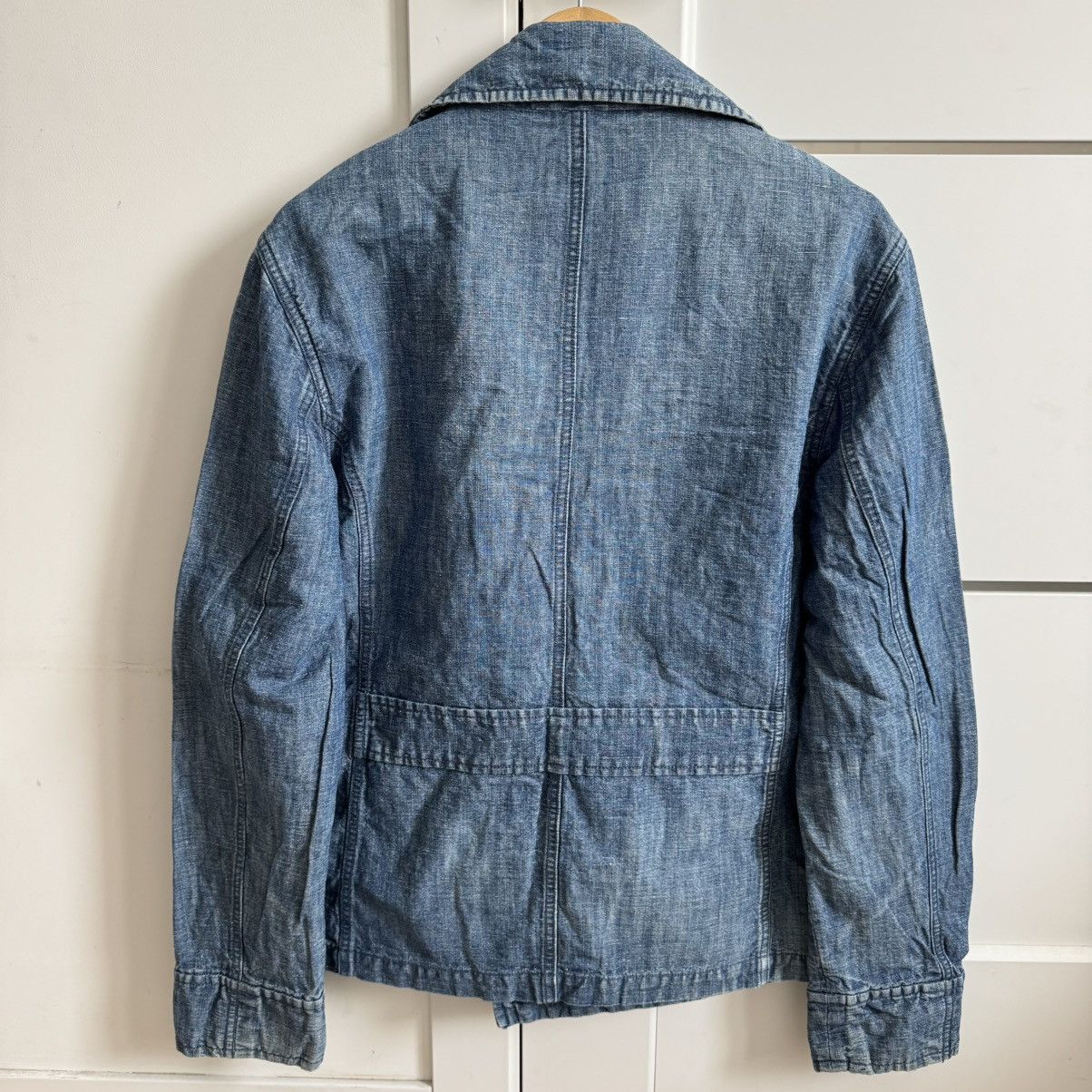 NN07 NN.07 vintage double breasted linen rare peacoat jacket Size US S / EU 44-46 / 1 - 11 Thumbnail