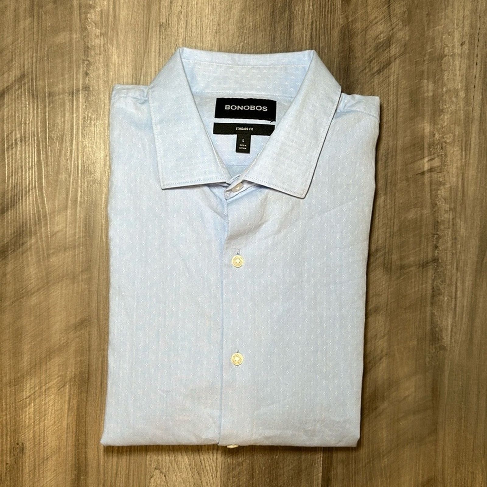 Bonobos Bonobos Standard Fit Long Sleeve Button Down - Large Size US L / EU 52-54 / 3 - 1 Thumbnail