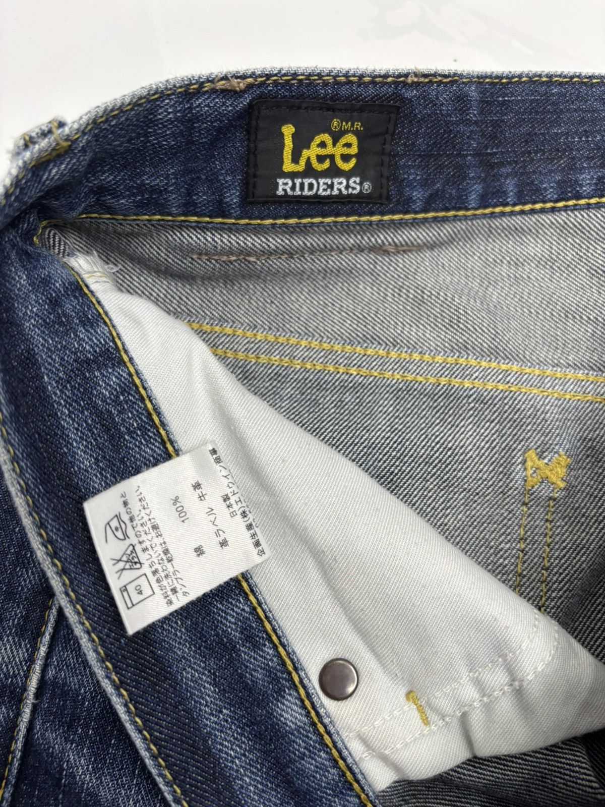 Lee Vintage Lee Riders Distressed Denim Jeans Size US 31 - 13 Thumbnail