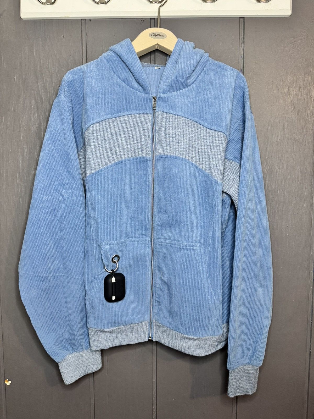 Designer × Japanese Brand Rare keychain panel corduroy lined hood Size US M / EU 48-50 / 2 - 2 Thumbnail