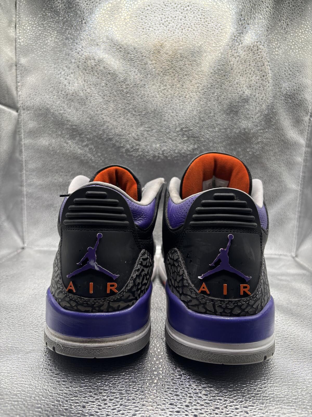 Jordan Brand Air Jordan 3 black court purple Size US 13 / EU 46 - 3 Thumbnail