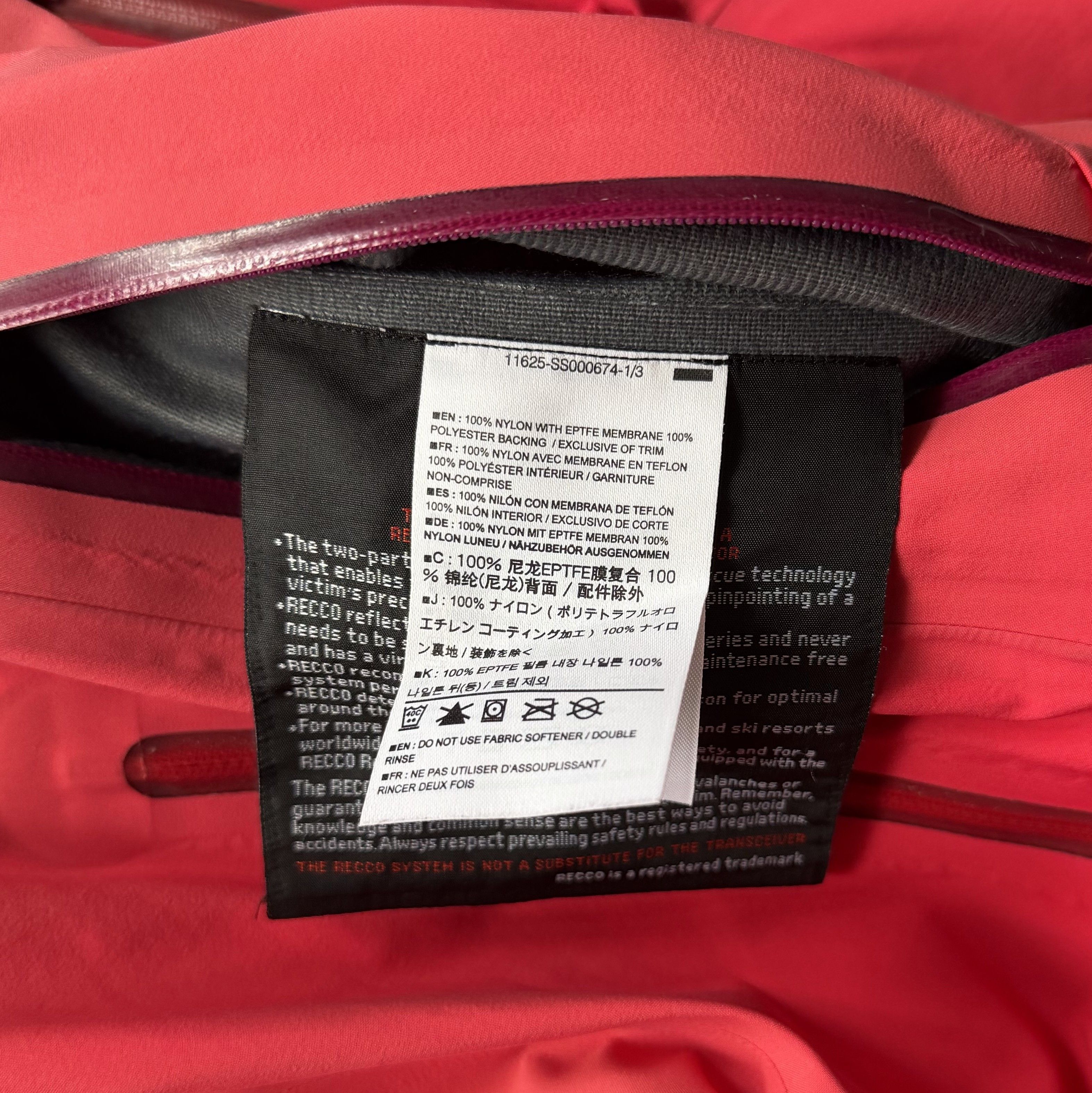 Arc'teryx Arc'teryx Stingray Gore-Tex Recco Hooded Jacket XS Outdoor Size XS / US 0-2 / IT 36-38 - 20 Thumbnail