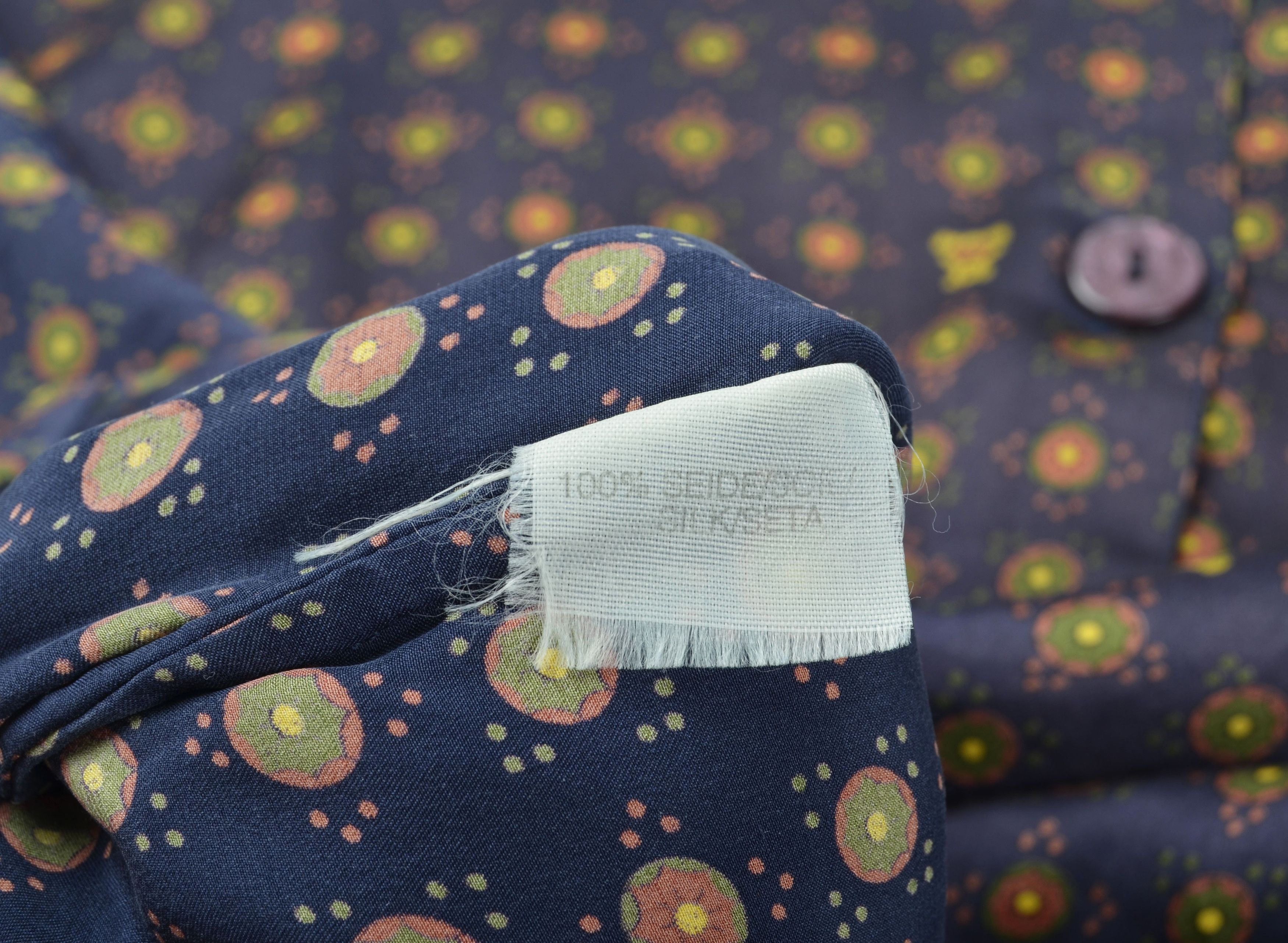 Hanro Vintage Hanro of Switzerland Blue Teddy Print Pajama Set Size XS / US 0-2 / IT 36-38 - 11 Thumbnail