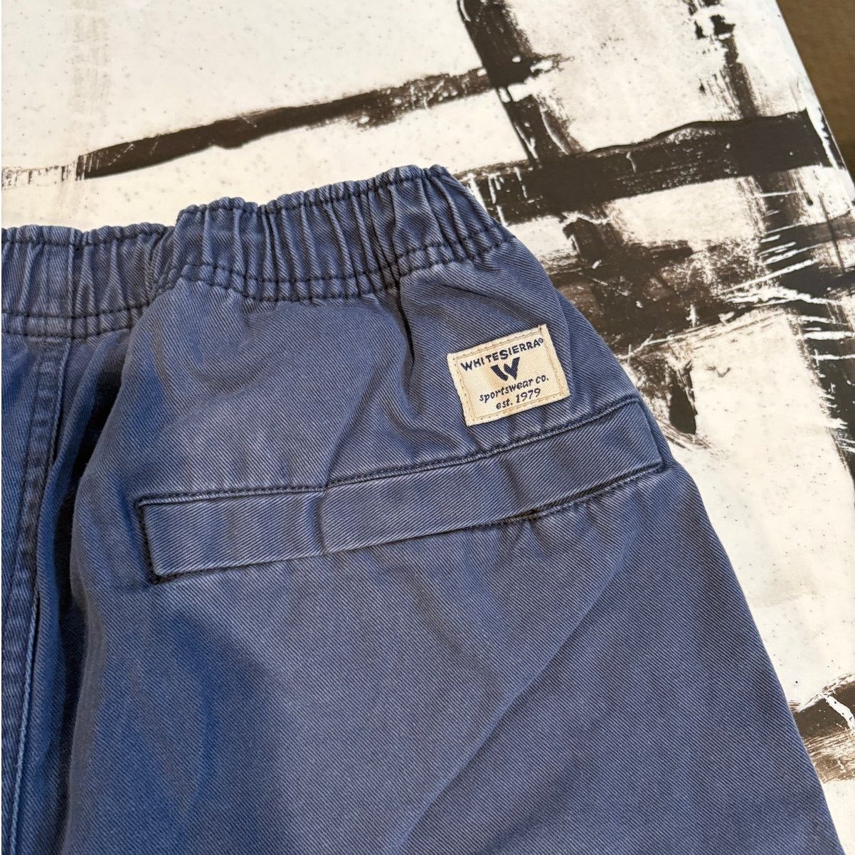 Vintage × White Sierra White Sierra Sportswear Co Blue Cargo Shorts - M 34"-30" Size US 32 / EU 48 - 6 Thumbnail