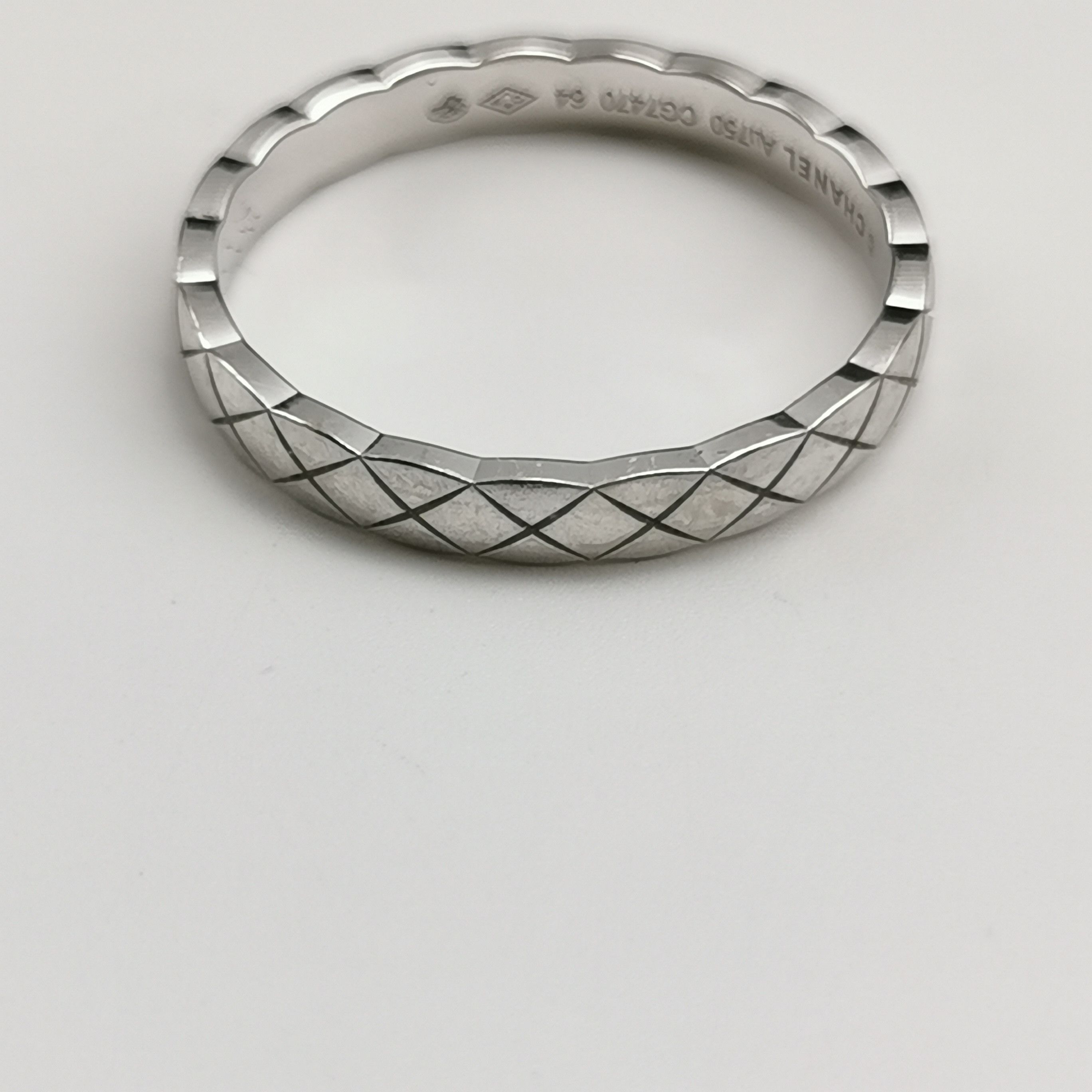 Chanel Chanel Coco Crush 18K White Gold Couple Ring Size 16 Size 2 Size ONE SIZE - 6 Thumbnail