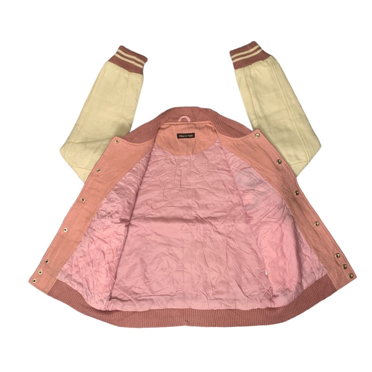 Japanese Brand Rare Design Vintage Shell Ray Varsity Jackets Size M / US 6-8 / IT 42-44 - 3 Thumbnail