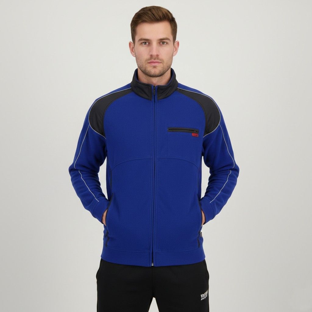 Vintage Rukka Men L Fleece Jacket Blue Zip Up Windstopper 2549 Size US L / EU 52-54 / 3 - 1 Thumbnail