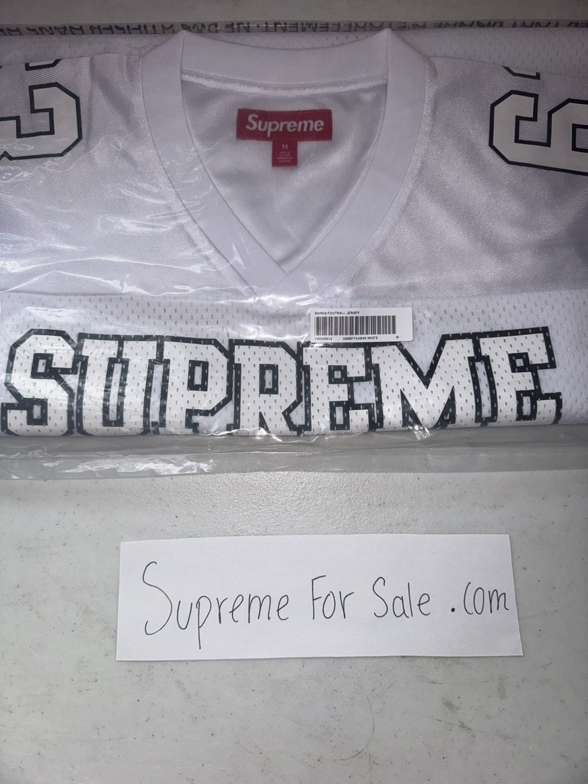 Supreme Supreme Bones Football Jersey Size US M / EU 48-50 / 2 - 4 Thumbnail