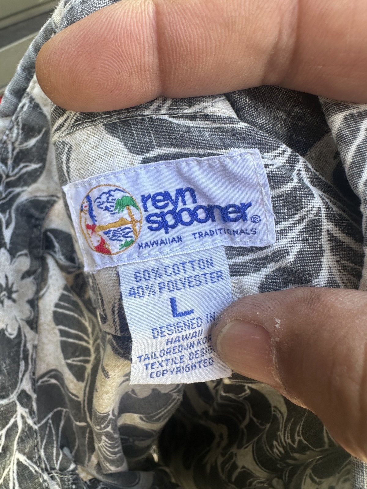 Reyn Spooner PreOwned Reyn Spooner Classic Hawaiian Print Men's L Size US L / EU 52-54 / 3 - 4 Thumbnail