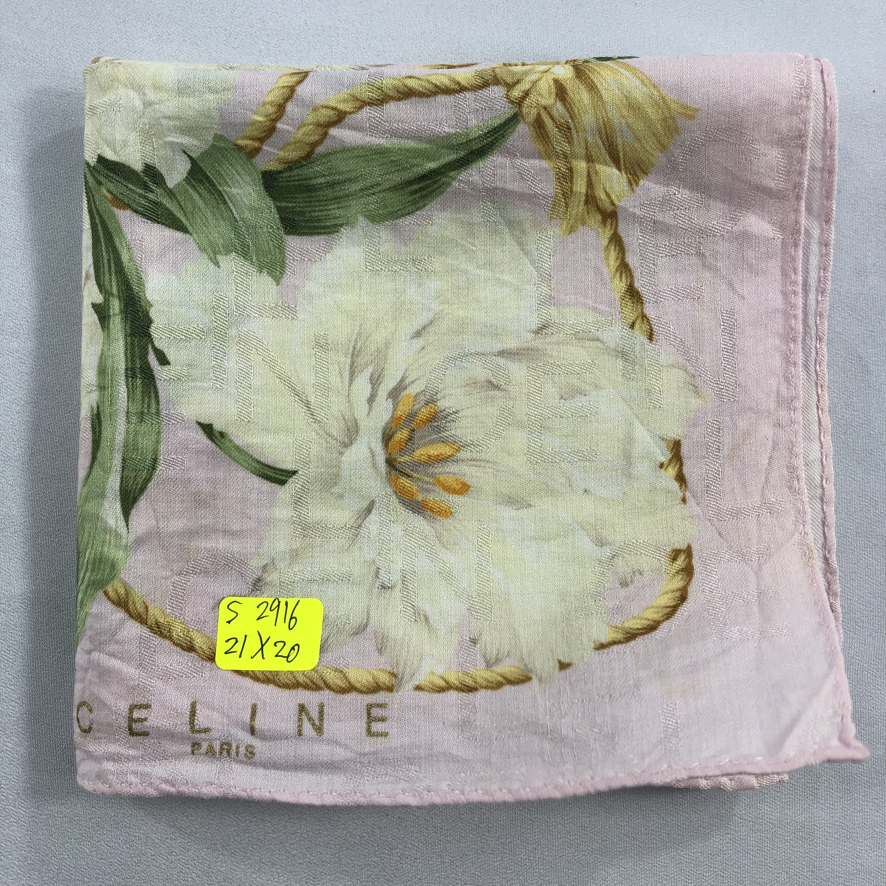 Celine × Vintage Celine Neckerchief / Bandana / Handkerchief Size ONE SIZE - 5 Thumbnail