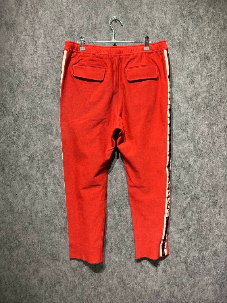Gucci Gucci Red side logo sweatpants 2501-Nextarrow Size US 32 / EU 48 - 2 Thumbnail