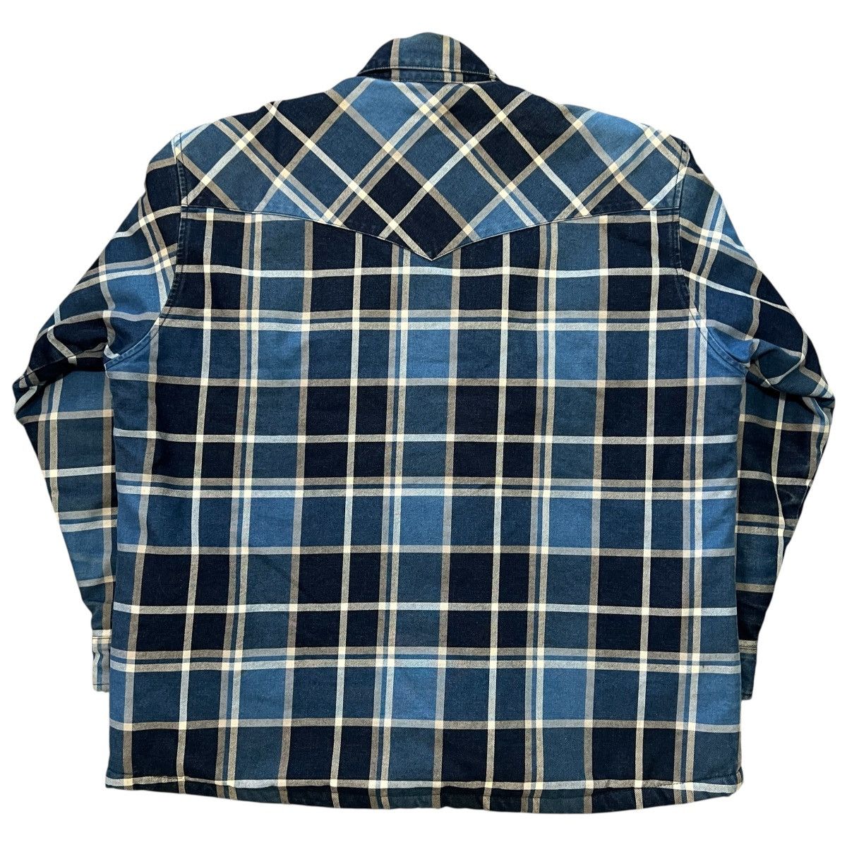 Balenciaga BALENCIAGA 2019AW Oversized Shearling Check Shirt Jacket Size US S / EU 44-46 / 1 - 10 Thumbnail