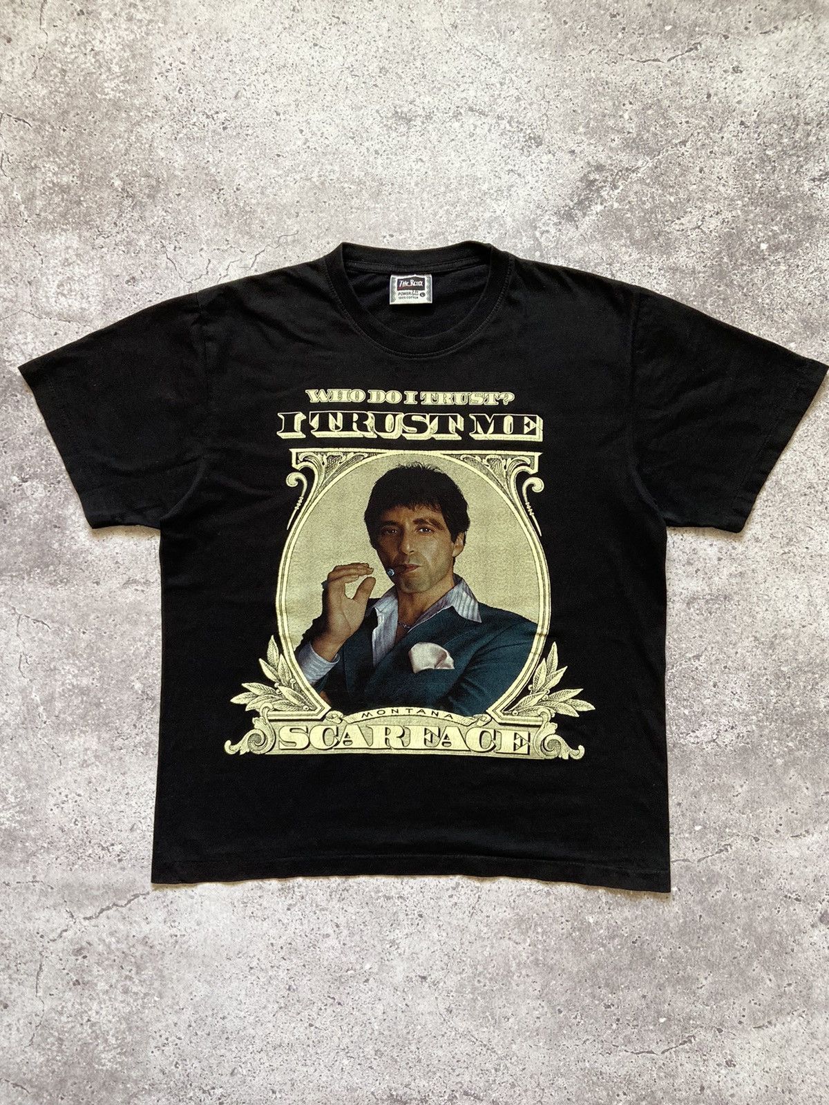 Other Scarface Vintage I trust Me vintage black logo t-shirt movie Size US L / EU 52-54 / 3 - 1 Thumbnail