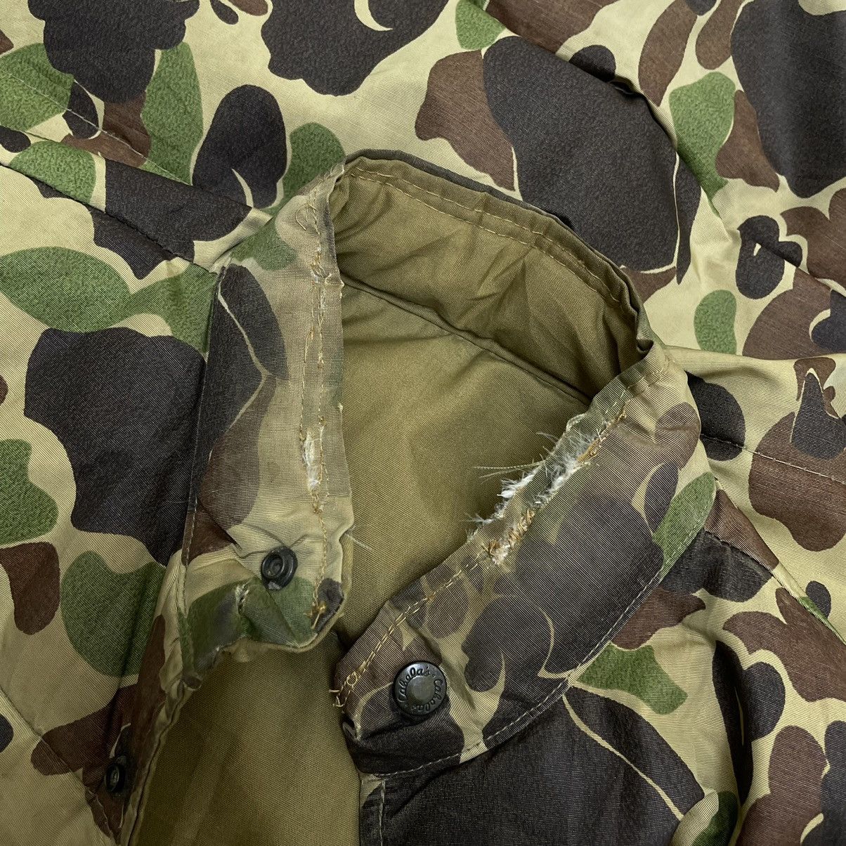 Vintage Japanese Brand Cabelas Reversible Camo Puffer Vest Jacket Size US M / EU 48-50 / 2 - 6 Thumbnail