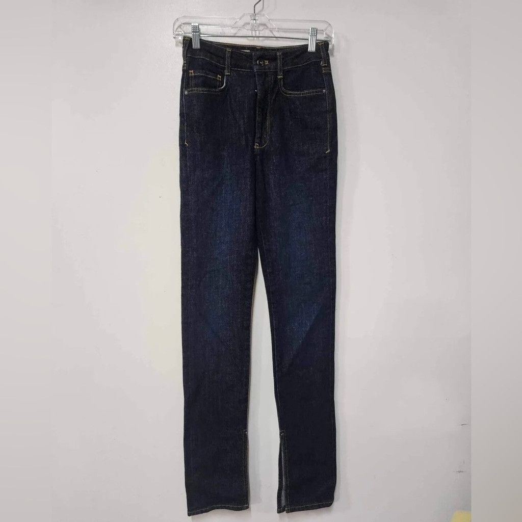 Anthropologie Anthropologie Pilcro The Split Straight Jeans Size 25. B19 Size 25" / US 0 / IT 36 - 5 Thumbnail