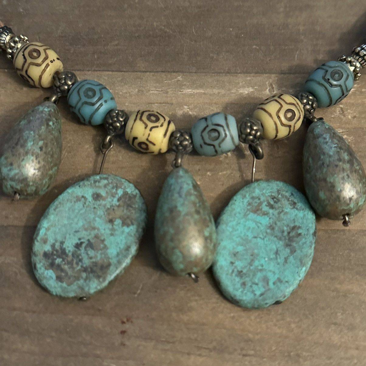 Other Turquoise dangle bead rope necklace Size ONE SIZE - 3 Thumbnail