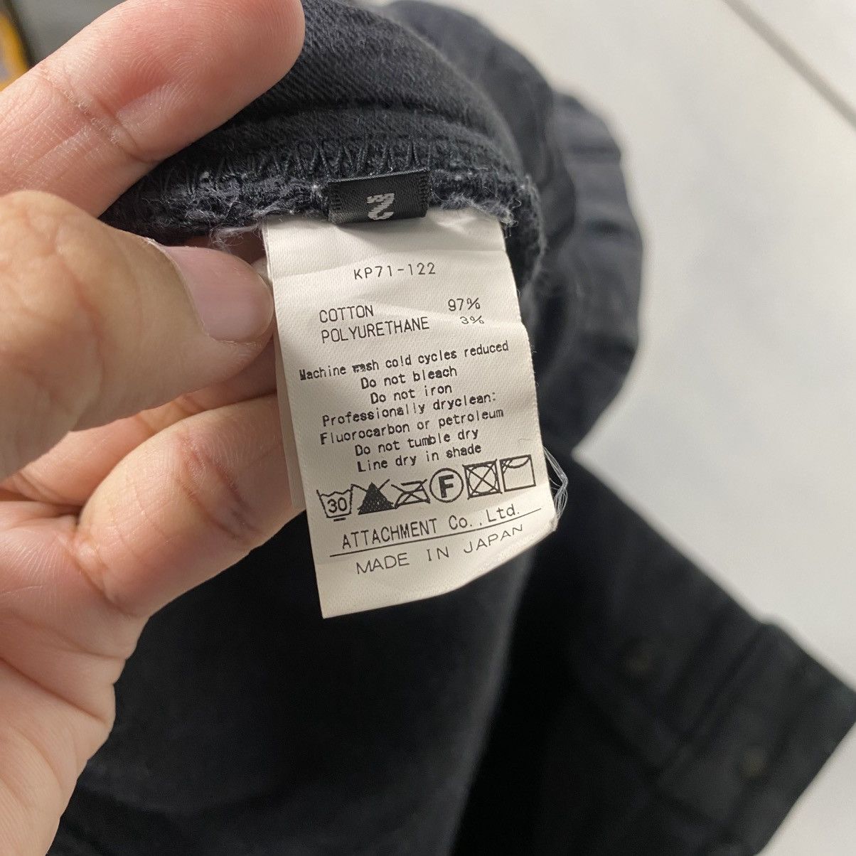 Attachment Attachment Kazuyuki Kumagai denim pant Size US 30 / EU 46 - 16 Thumbnail