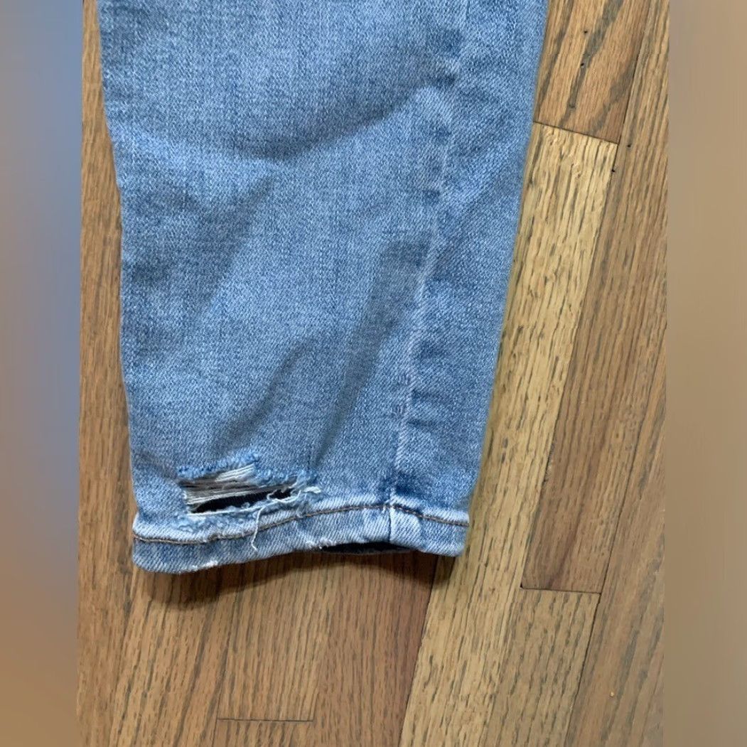 Banana Republic NWT Banana Republic Vintage Stretch Skinny Jeans 28/6 T Women's Blue Ankle Regular 28 Distressing Spot Near Crotch Size 28" / US 6 / IT 42 - 2 Thumbnail