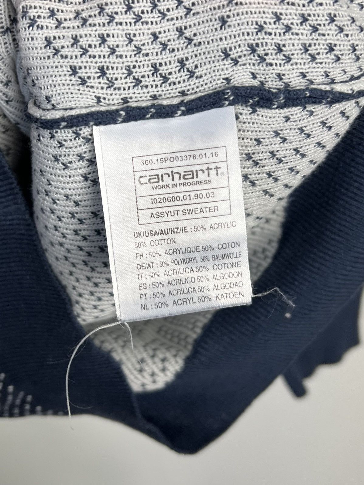 Carhartt Assyut Sweater Carhartt Logo Patterns Size US S / EU 44-46 / 1 - 4 Thumbnail
