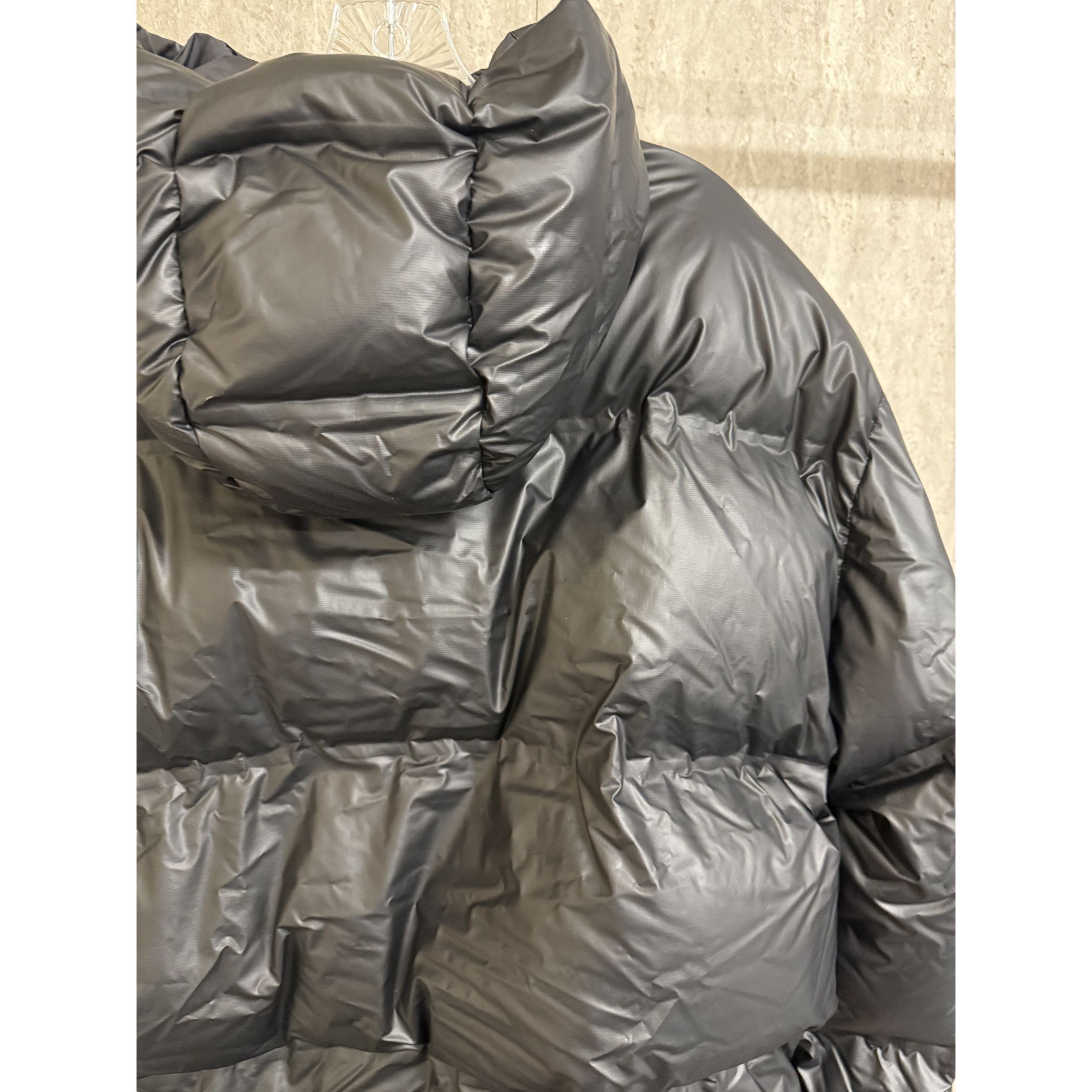 Prada Prada XL Black Hooded Puffer Jacket With Graphene Padding Te Size US XL / EU 56 / 4 - 10 Thumbnail