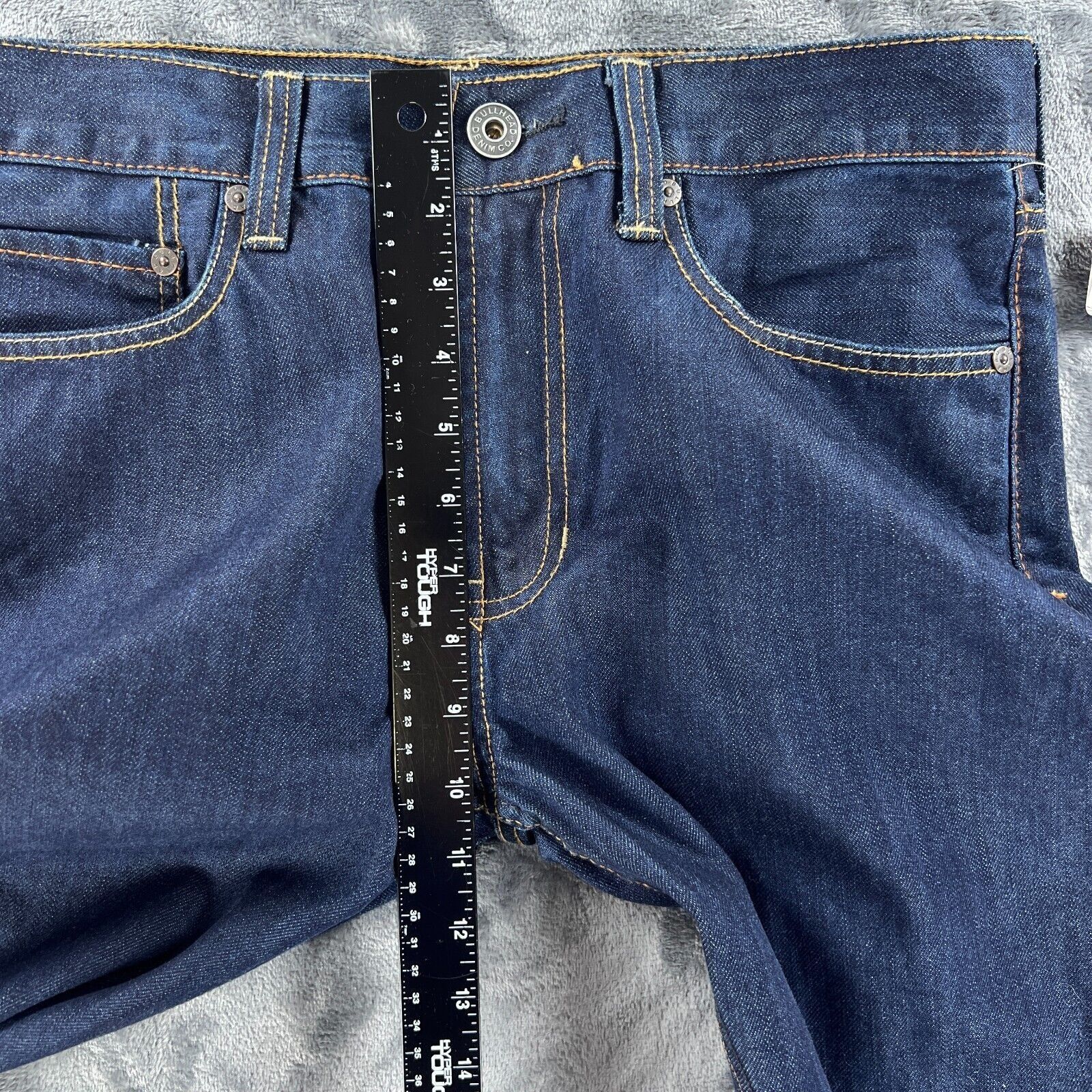 Bullhead Denim Co. Bullhead LA Denim Co Jeans Men 32x30 Navy Blue Gravels Slim Size US 32 / EU 48 - 10 Thumbnail