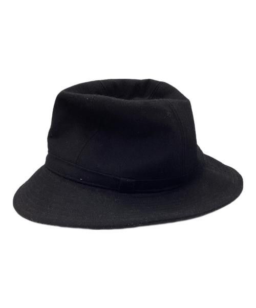 Yohji Yamamoto Yohji Yamamoto pour homme Wrinkled Gabardine Fedora hat Size ONE SIZE - 2 Thumbnail