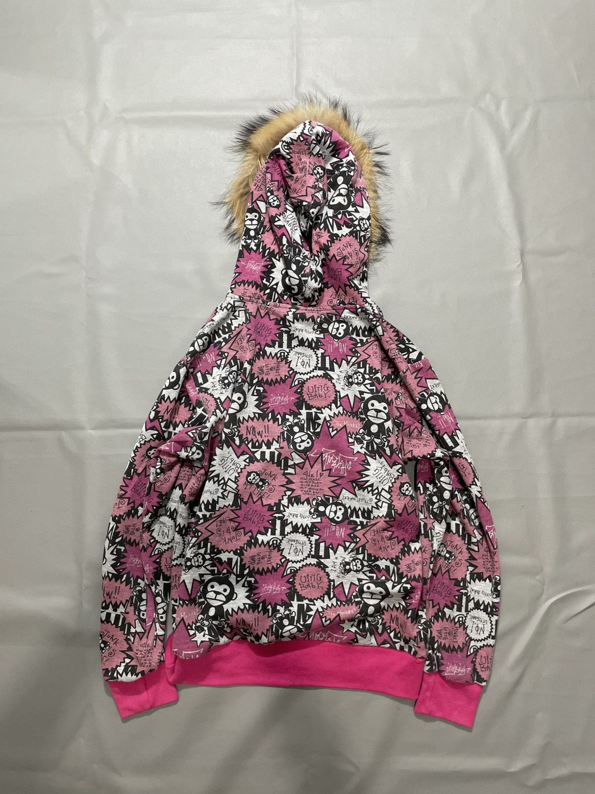 Hysteric Glamour Hyper Primates Zip Fur Hoodie ifsix Lgb style Size US M / EU 48-50 / 2 - 4 Thumbnail