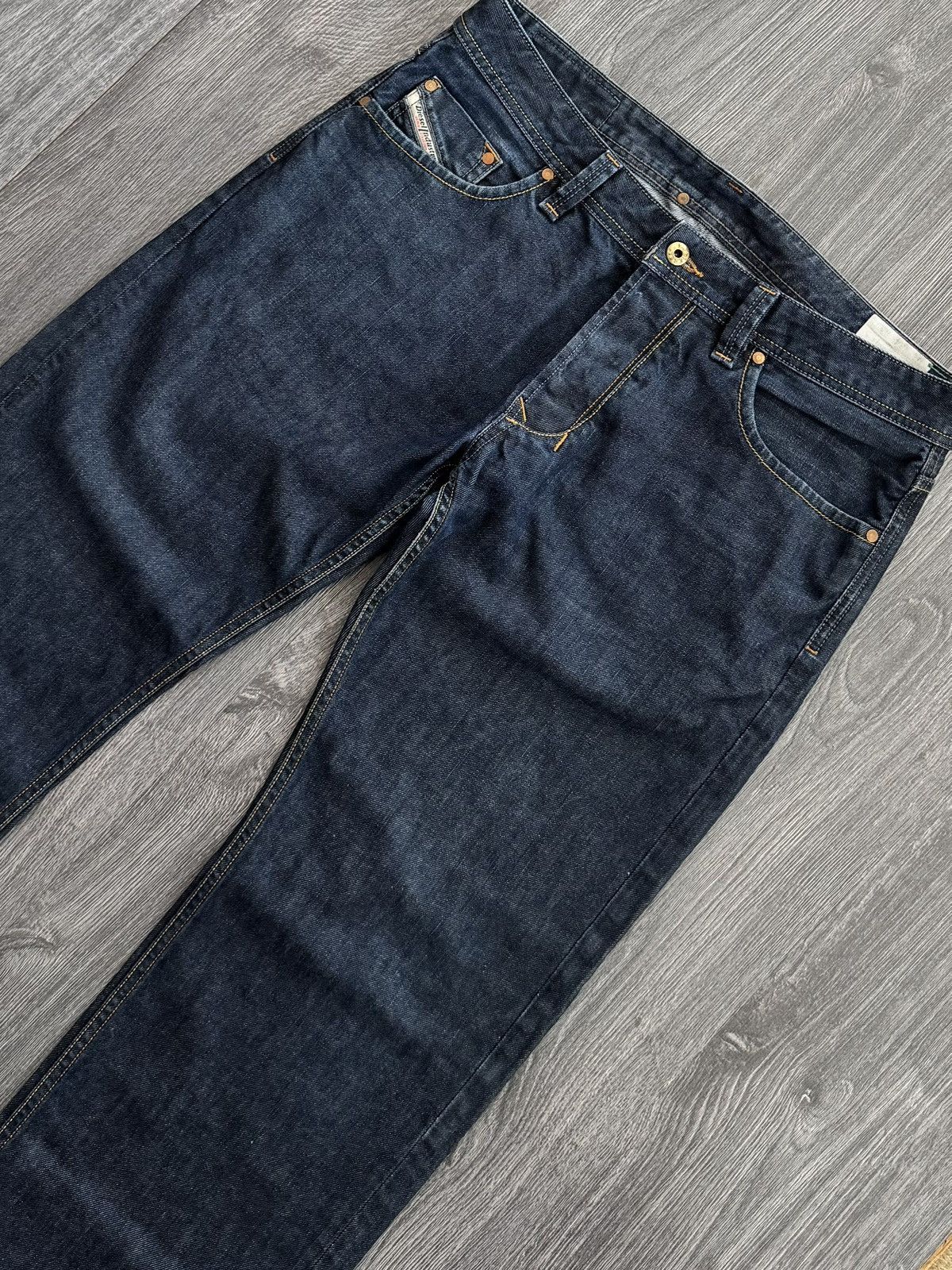 Diesel Y2K Vintage Diesel Navy Jeans made in Italy Size US 34 / EU 50 - 2 Thumbnail