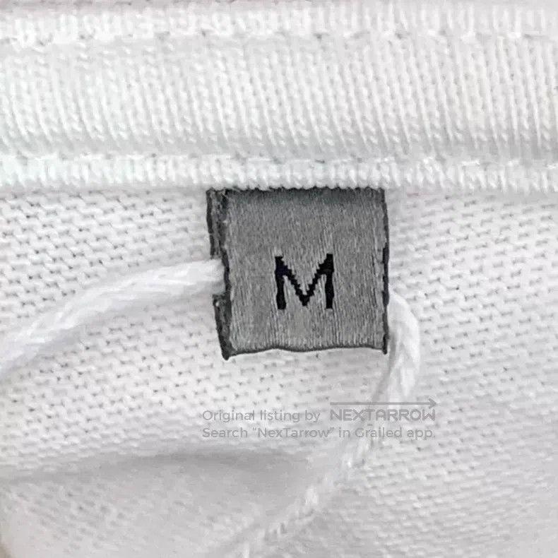 Dior Dior White CD letter embroidery cotton round-neck short-sl Size US M / EU 48-50 / 2 - 6 Thumbnail