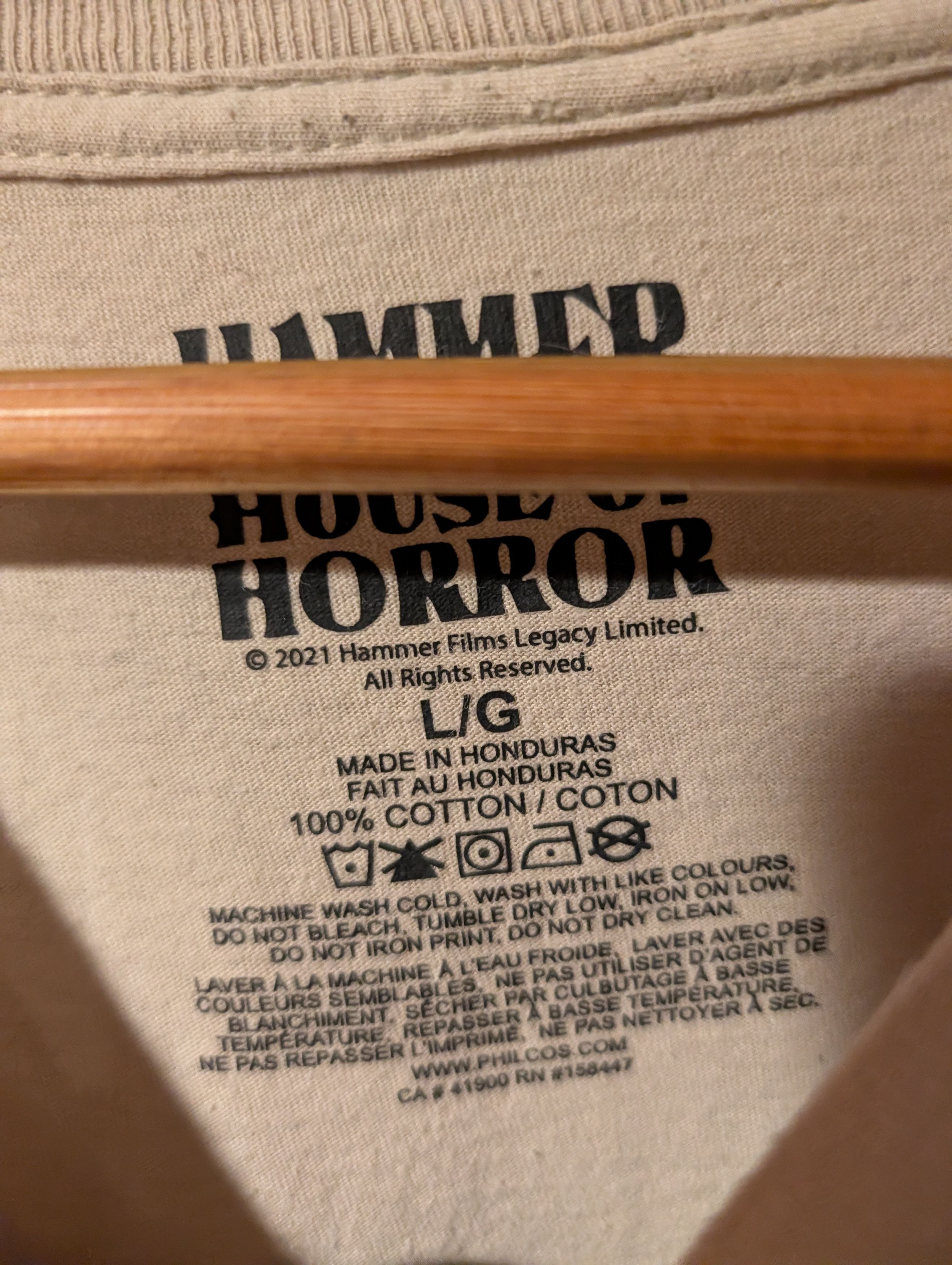 Expert Horror Horror of Frankenstein Hammer House of Horror Large T-Shirt Size US L / EU 52-54 / 3 - 3 Thumbnail
