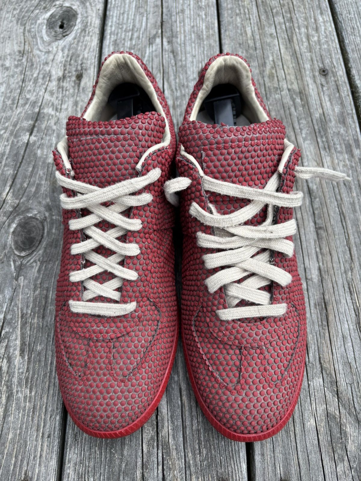 Maison Margiela Replica GAT Low Red Rubber Size US 9 / EU 42 - 4 Thumbnail
