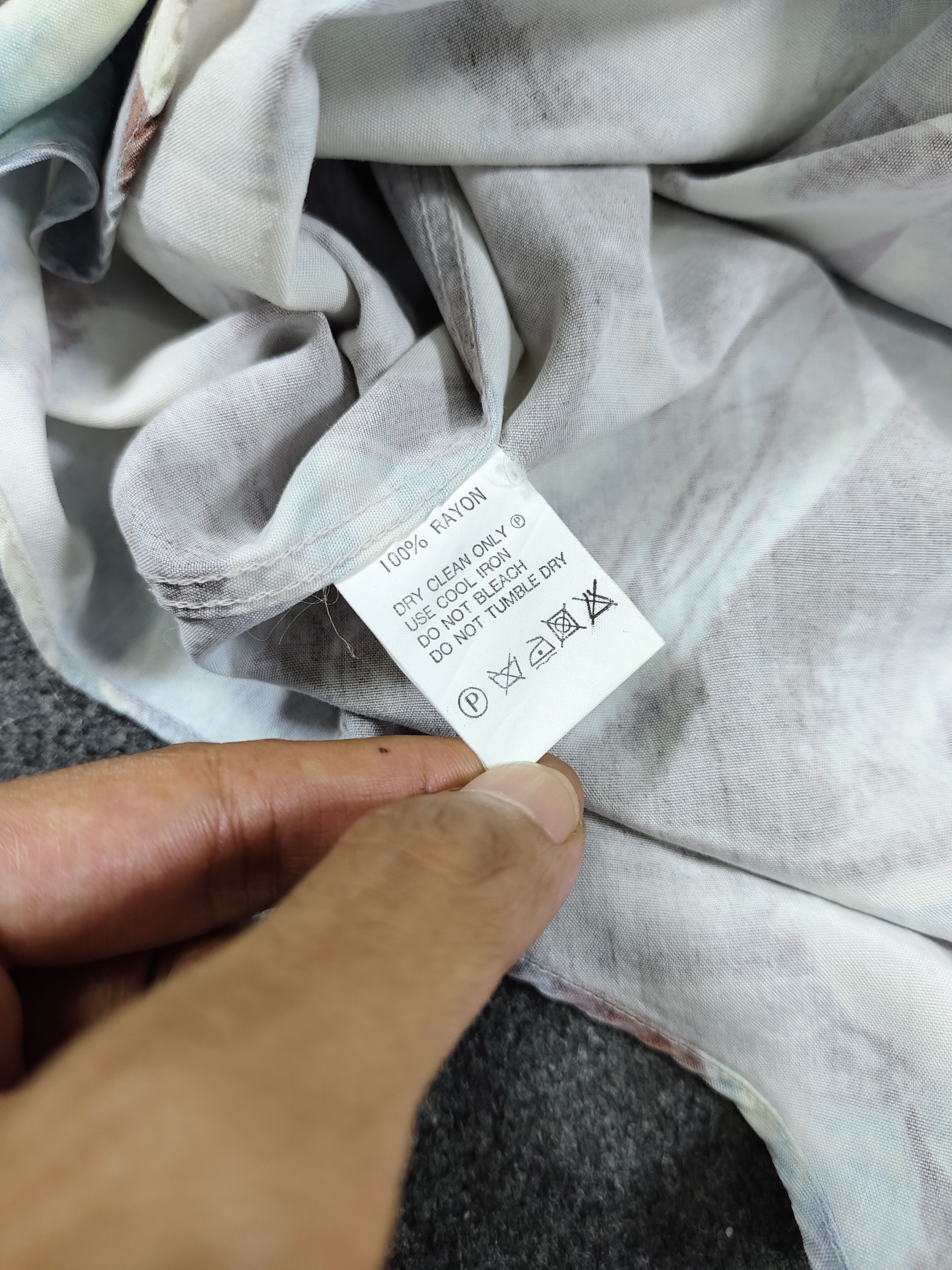 Japanese Brand 90s Equation Personnelle🇯🇵 Classical Sculptural Art Rayon Size US L / EU 52-54 / 3 - 6 Thumbnail