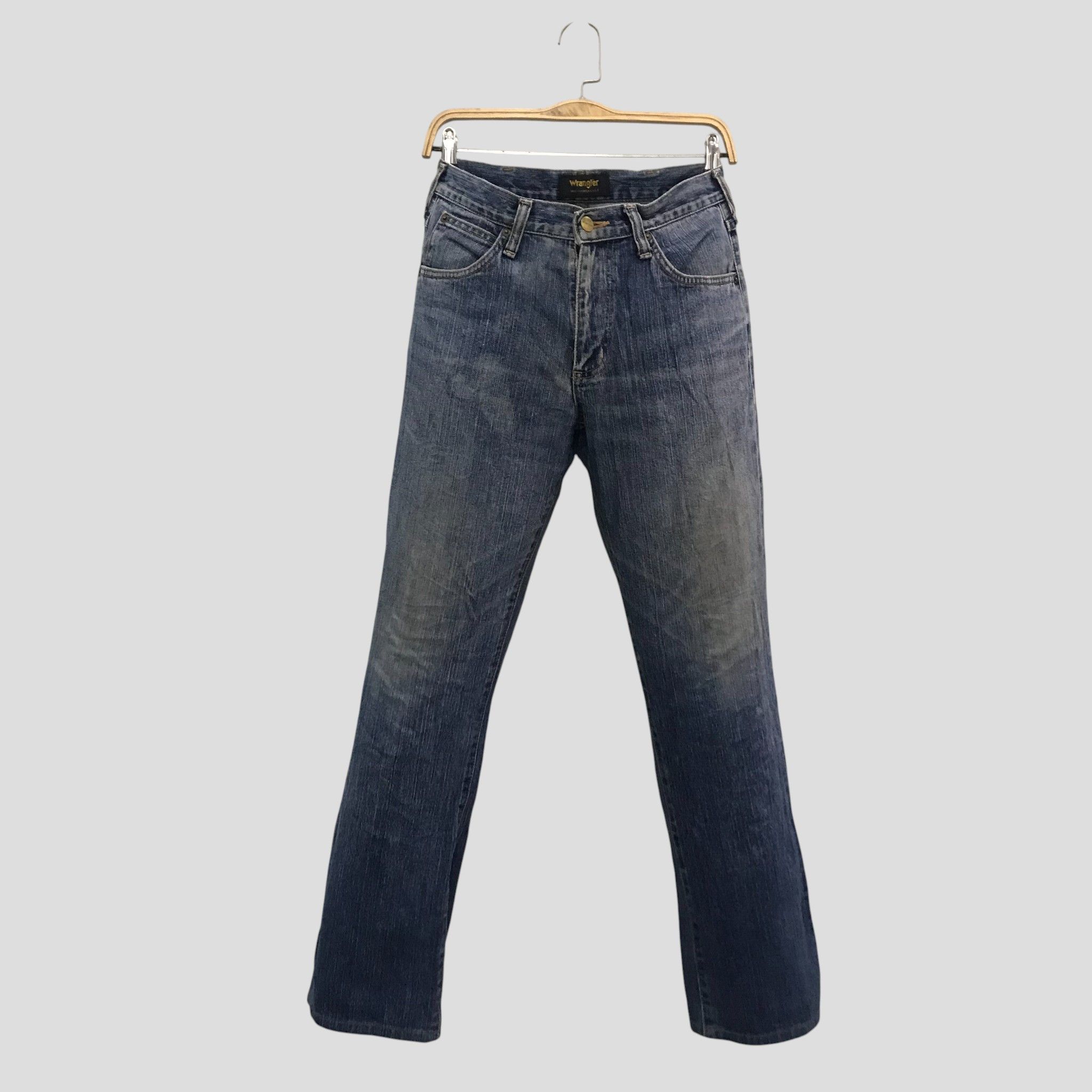 Wrangler Vintage Retro Wrangler Jeans Light Wash Straight Leg Size US 28 / EU 44 - 1 Thumbnail
