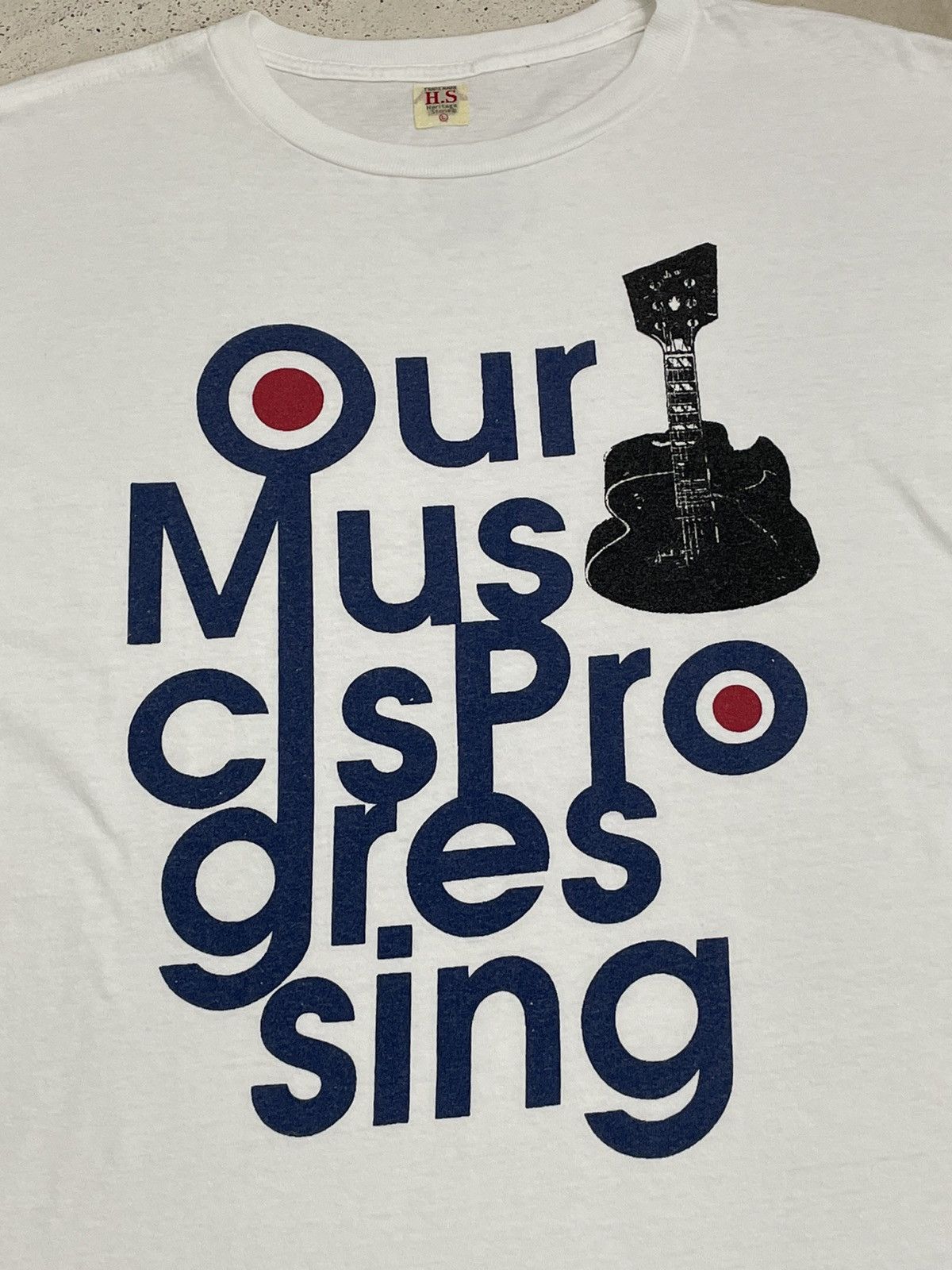 Merc × Vintage Vintage Heritage Stone Our Music Progressing Mods Size US L / EU 52-54 / 3 - 5 Thumbnail