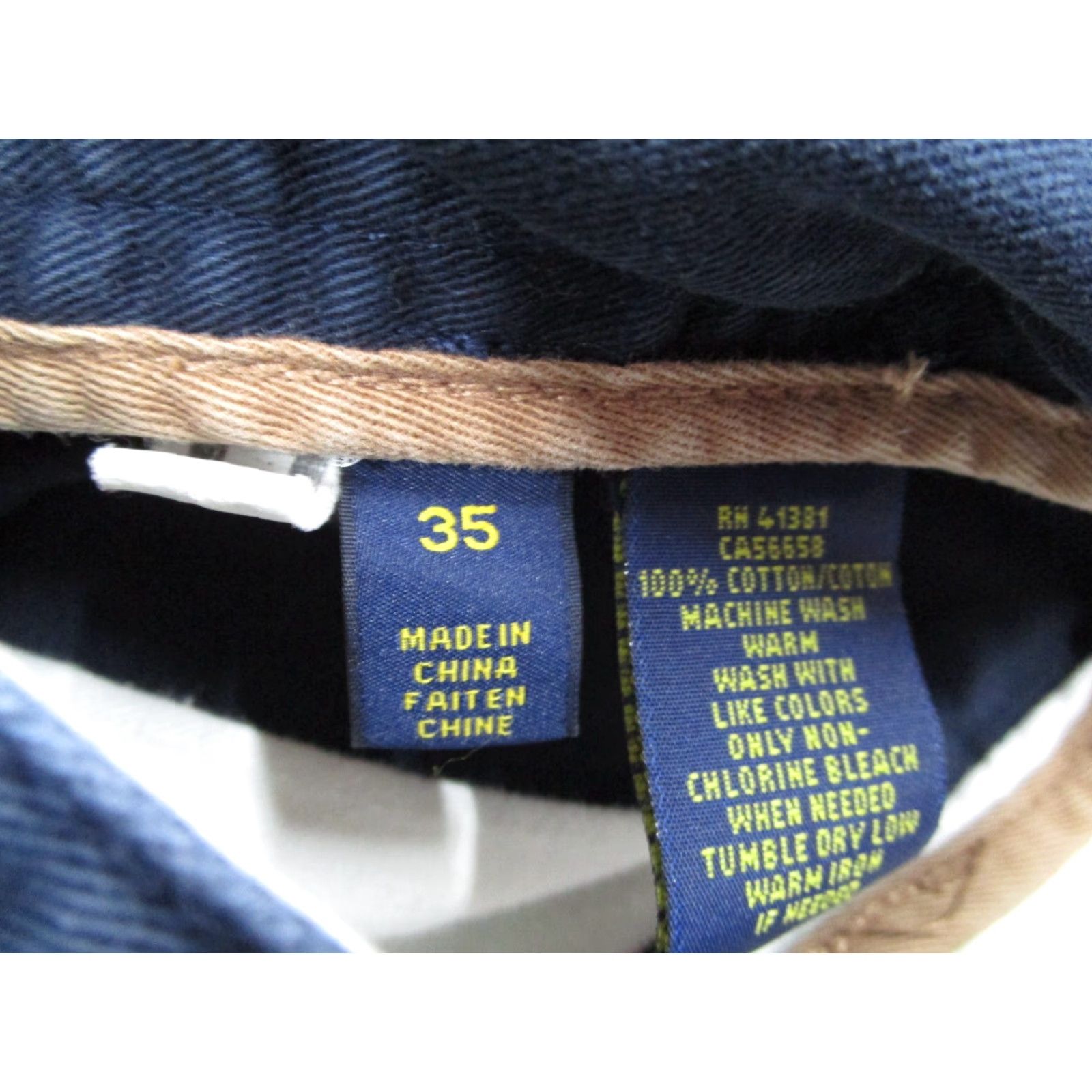 Polo Ralph Lauren Polo Ralph Lauren Shorts Mens 35 Blue Cargo 10" Walk Military Chino Skate Shirt? Size US S / EU 44-46 / 1 - 3 Thumbnail