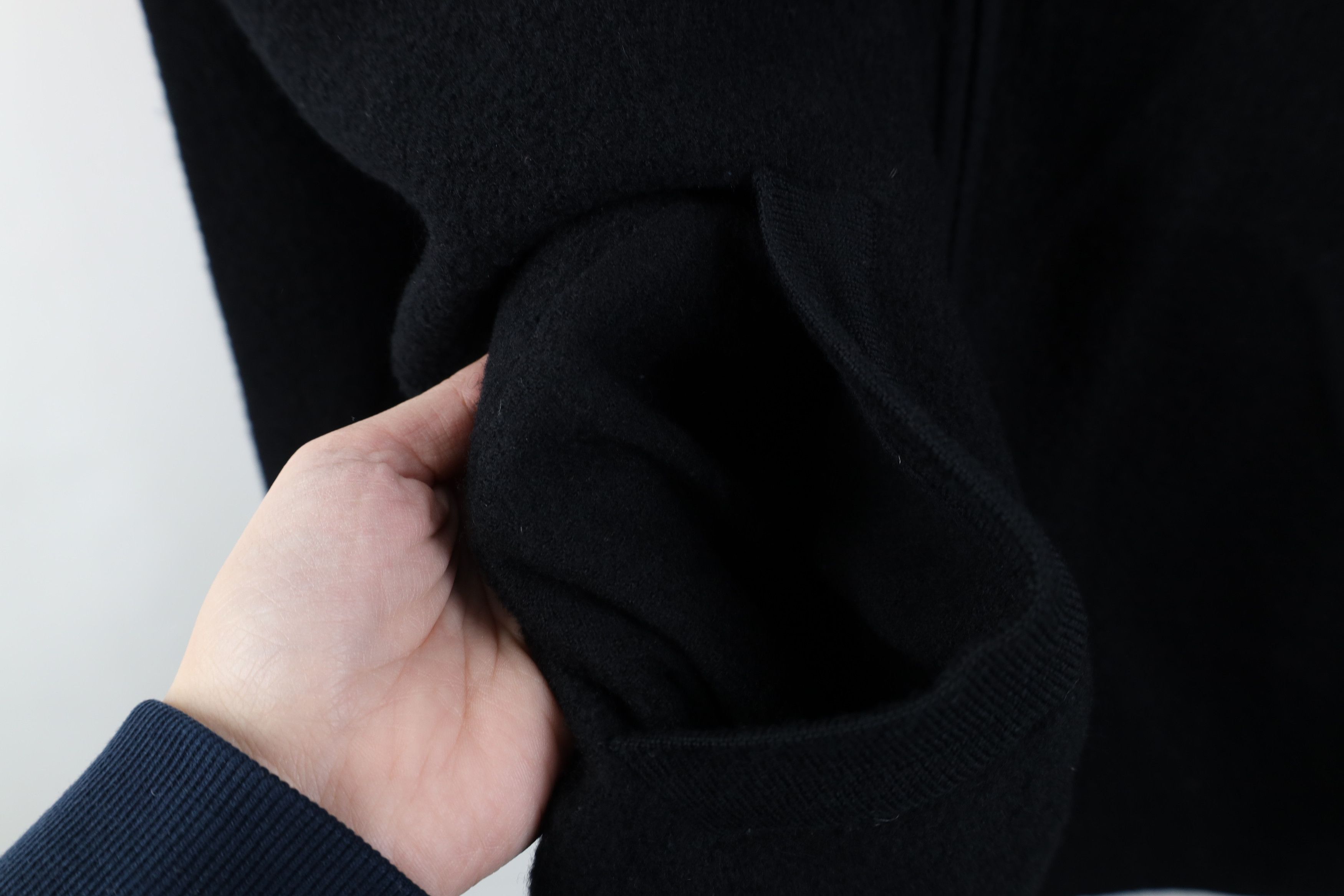 Vintage Vintage 90s Streetwear Full Zip Bomber Jacket Black Japan Size US L / EU 52-54 / 3 - 7 Thumbnail