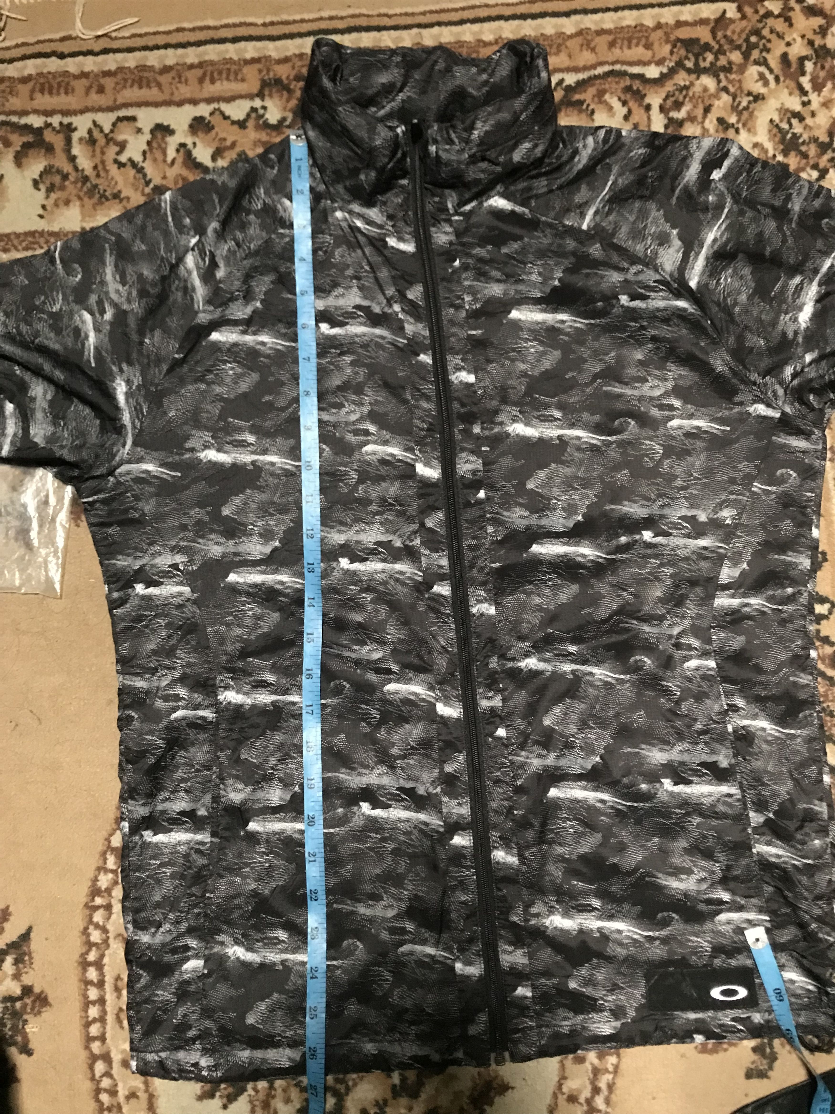 Oakley Oakley Nylon Running Jacket Polyester Pattern Windbreaker Size US M / EU 48-50 / 2 - 19 Thumbnail