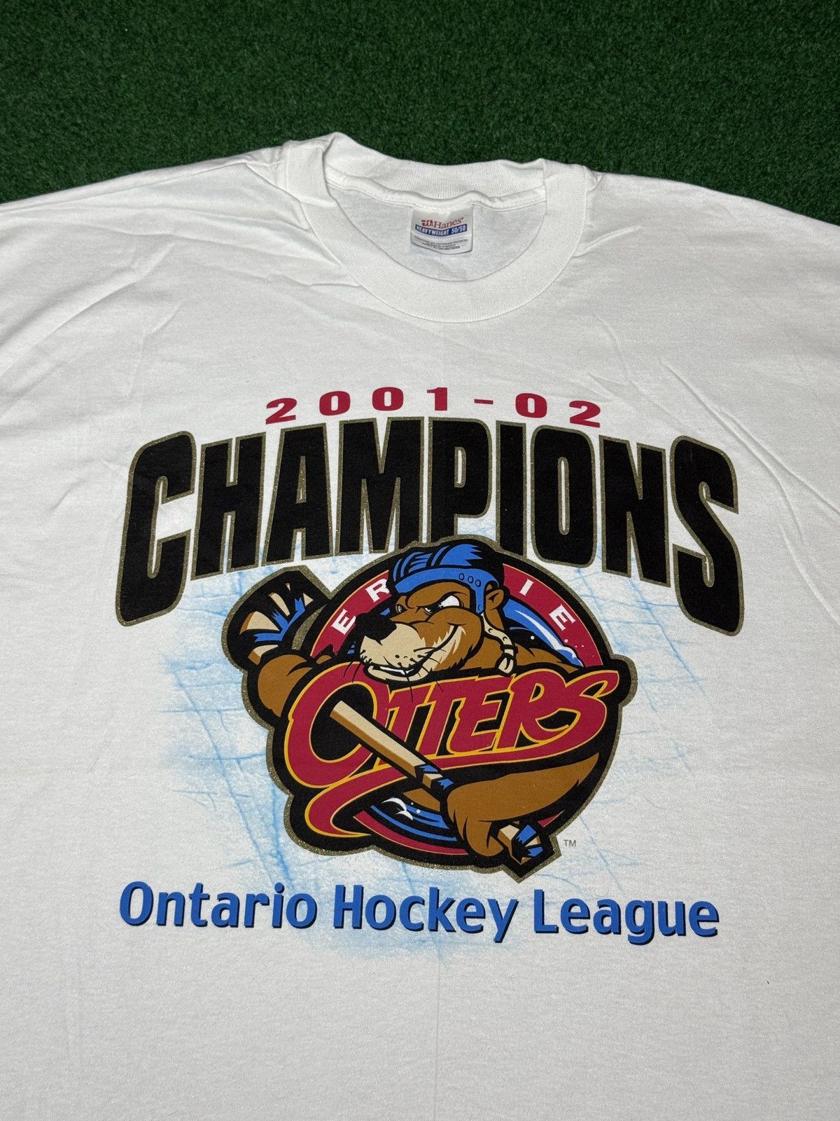 Vintage Erie Otters Ontario Hockey League Champions XL T Shirt Size US XL / EU 56 / 4 - 2 Thumbnail
