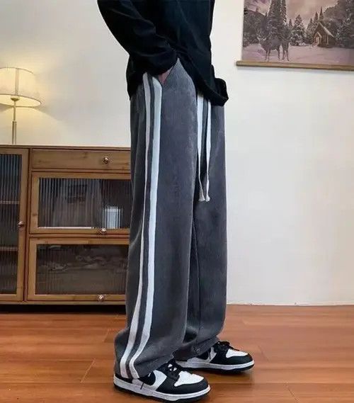 Japanese Brand Chiyuri x Fumie Strip Casual Sweatpant Size US 31 - 5 Thumbnail