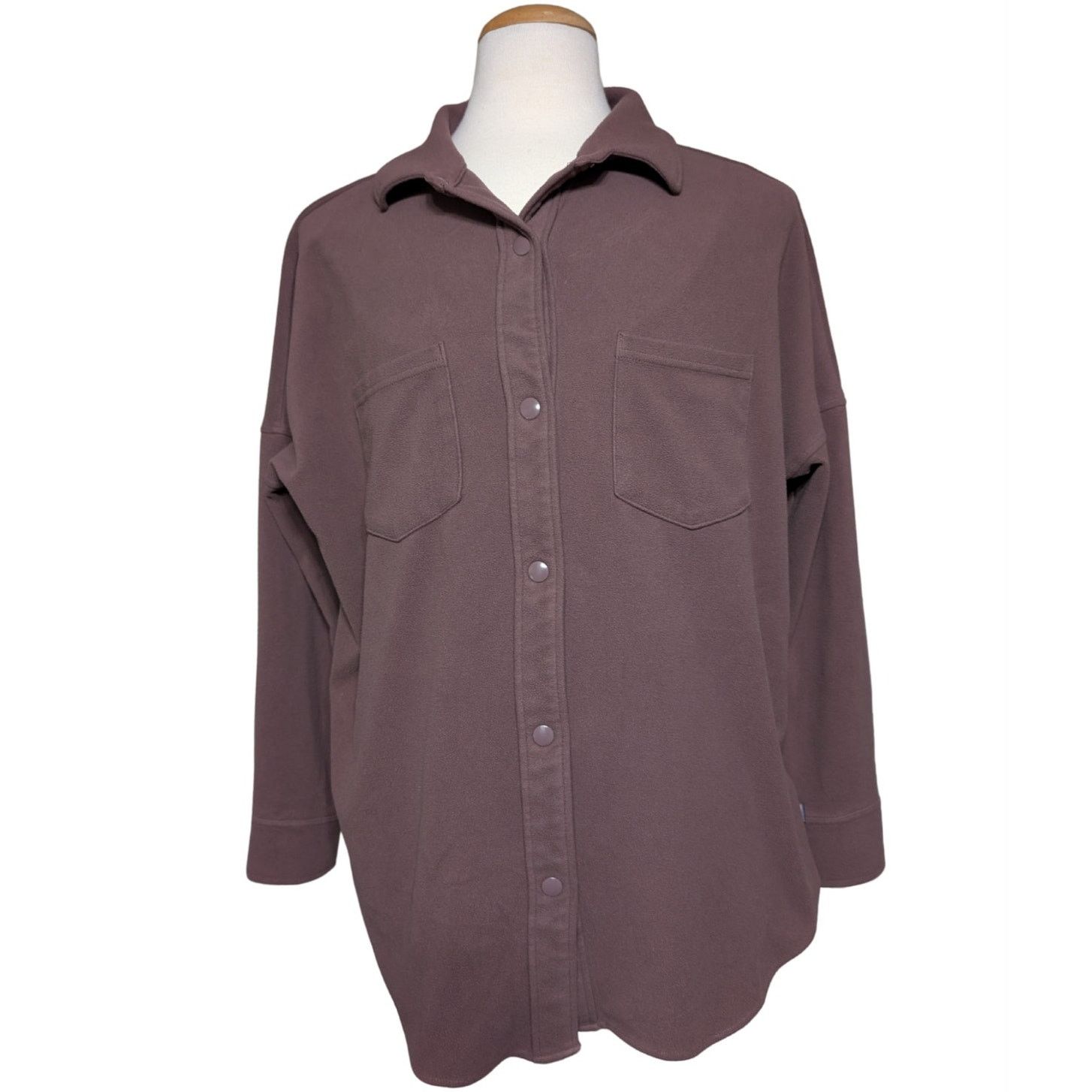 Other Mondetta Snap Warm Long Sleeves Shirt Purple Women's Size XL Size XL / US 12-14 / IT 48-50 - 1 Thumbnail