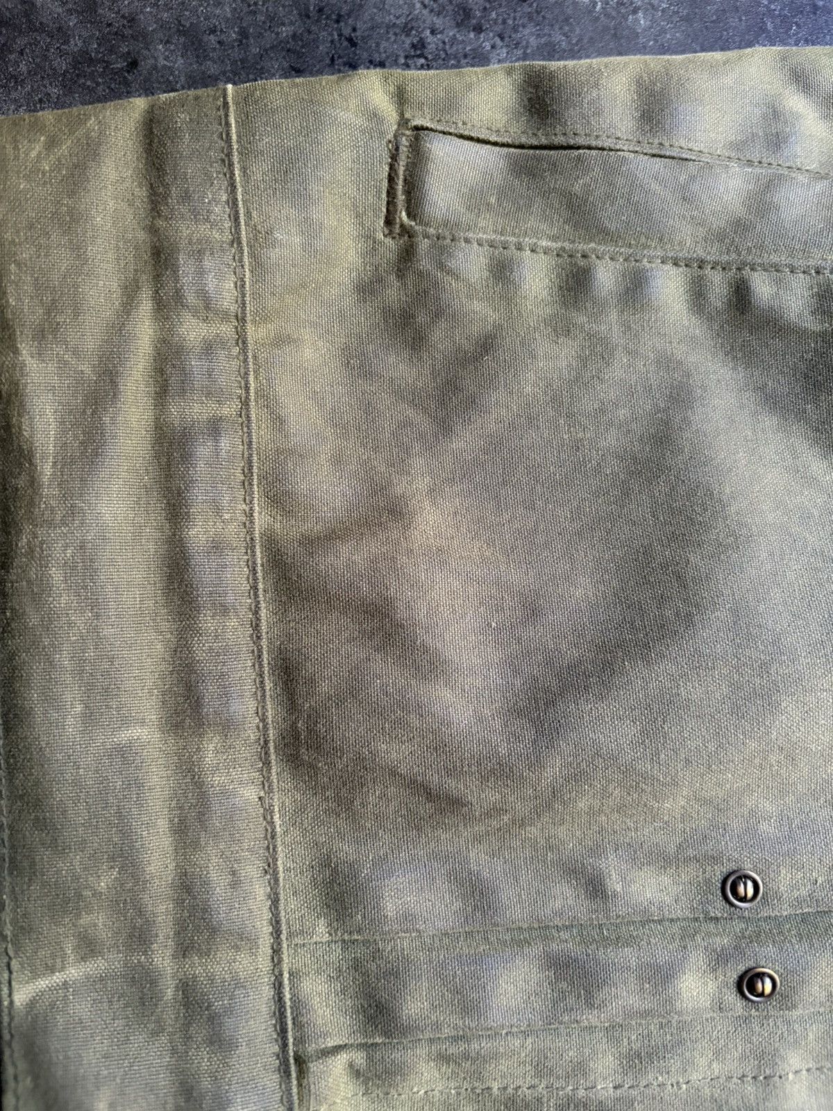 Freenote Cloth Freenote Cloth Riders Jacket – Waxed Canvas Olive Size US S / EU 44-46 / 1 - 5 Thumbnail