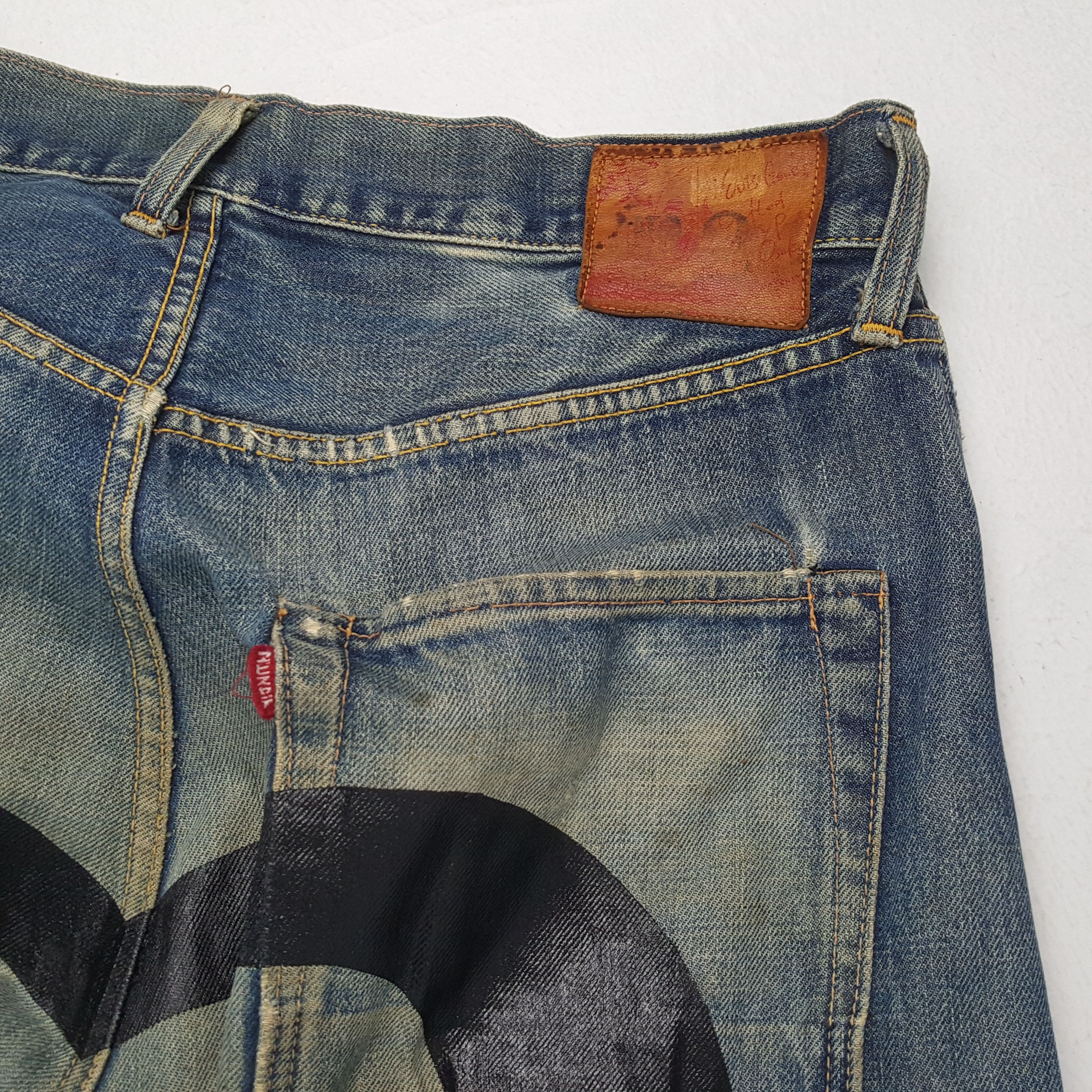 Evisu × Japanese Brand × Vintage Vintage EVISU Japanese Brand Daicock Custom Style Jeans Size US 30 / EU 46 - 15 Thumbnail