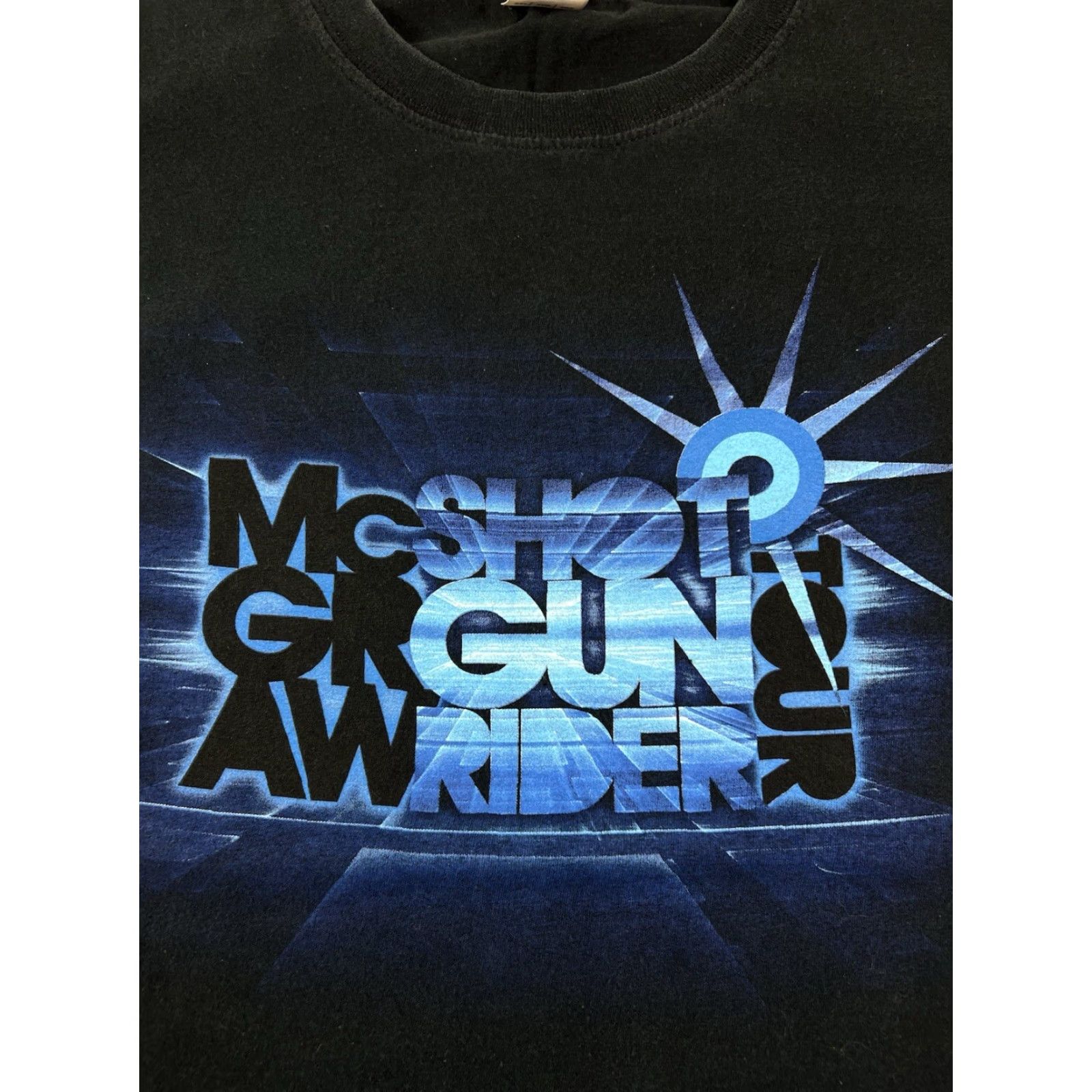 Vintage Tim McGraw Shotgun Rider Tour T Shirt Black 2XL Unisex Adults Short Sleeve Crew Neck Graphic Print Music Shirt Mens Womens 2000s Size US XXL / EU 58 / 5 - 3 Thumbnail