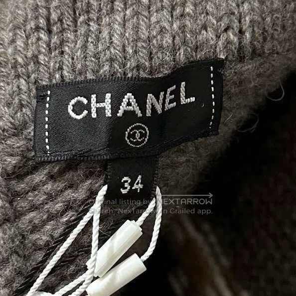 Chanel Chanel Snow series cashmere mulberry silk dress Size XXS / US 00 / IT 34 - 5 Thumbnail