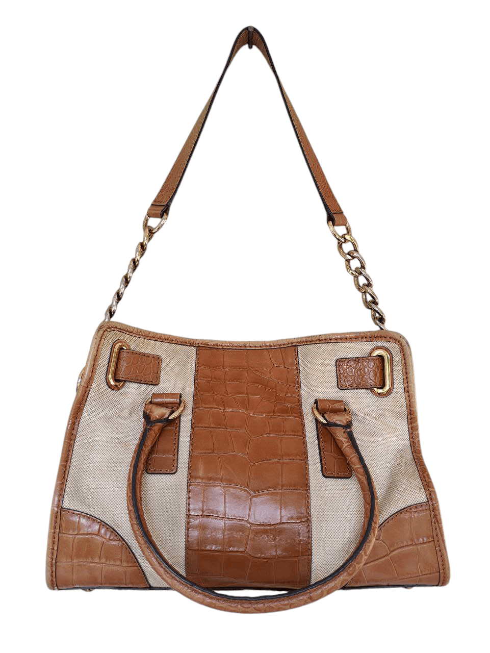 Michael Kors Michael Kors Hamilton Walnut Brown Leather Size ONE SIZE - 2 Thumbnail