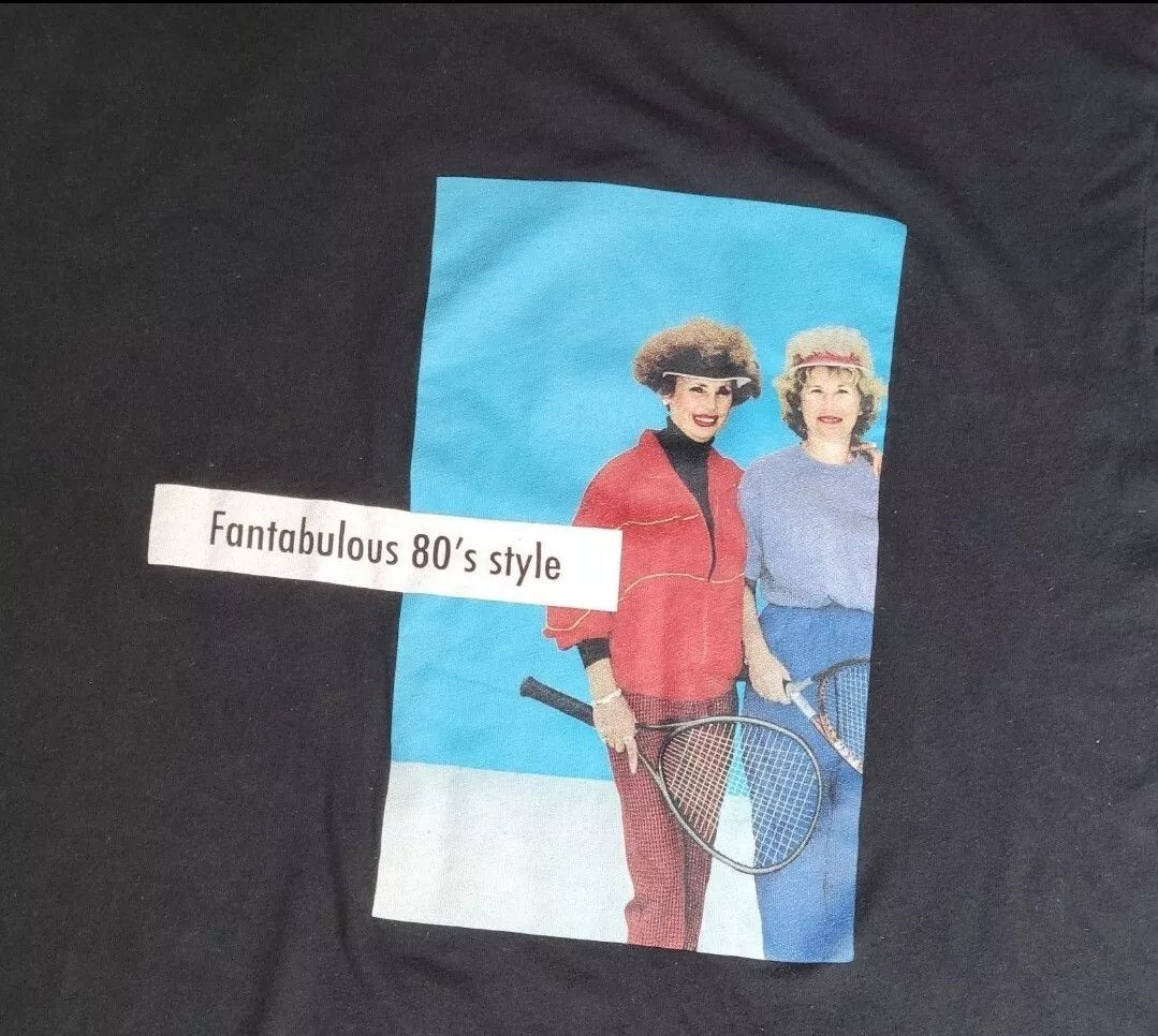 Zara Zara Graphic Tee Black Boxy 80's shirt Size US M / EU 48-50 / 2 - 2 Thumbnail