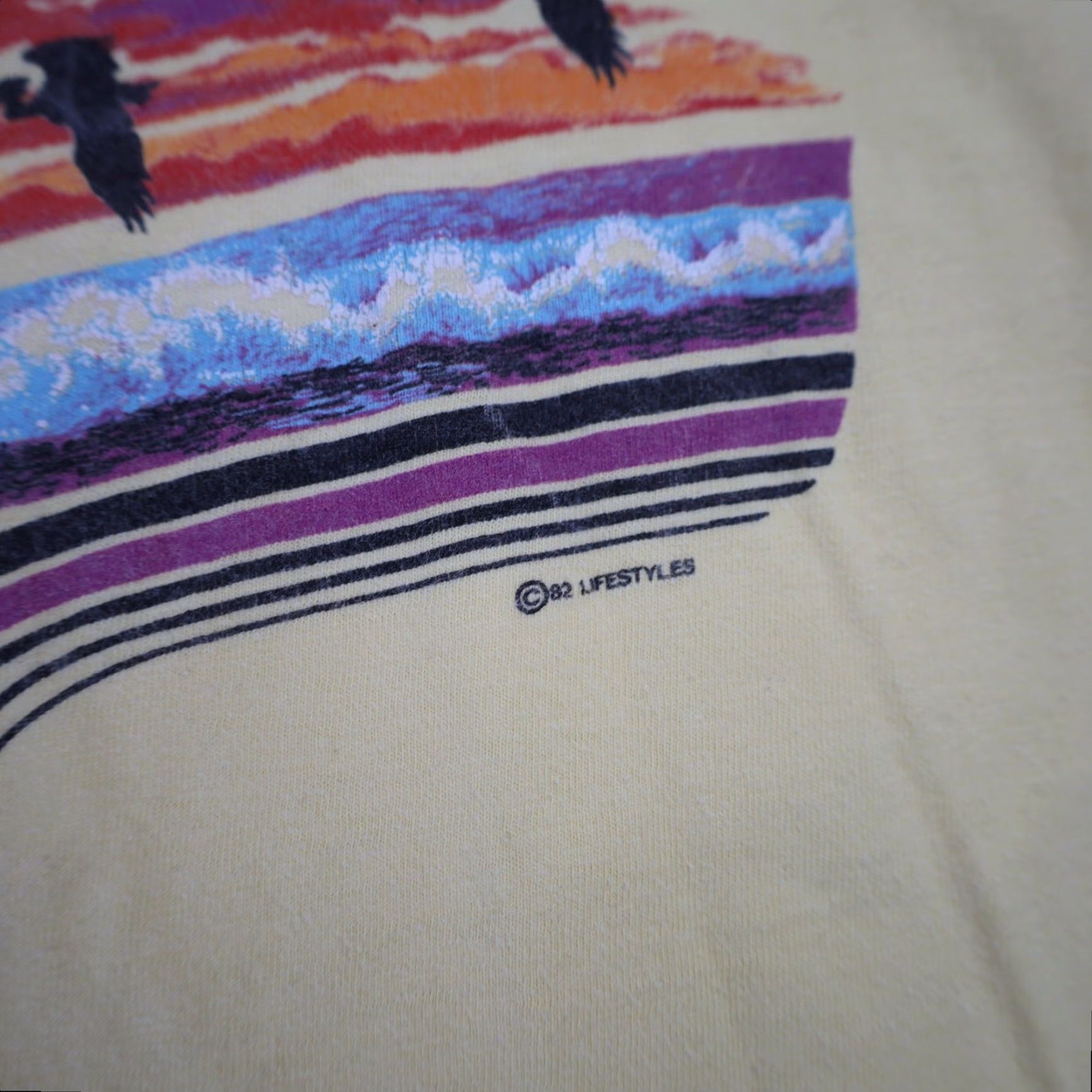 Vintage VINTAGE '82 San Diego California Mens T Shirt Graphic Tourist Yellow M Size US M / EU 48-50 / 2 - 5 Thumbnail