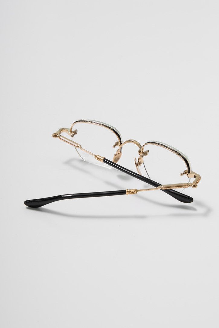 Chrome Hearts CHROME HEARTS FROSTED GOLD PLATED/BLACK Size ONE SIZE - 11 Thumbnail
