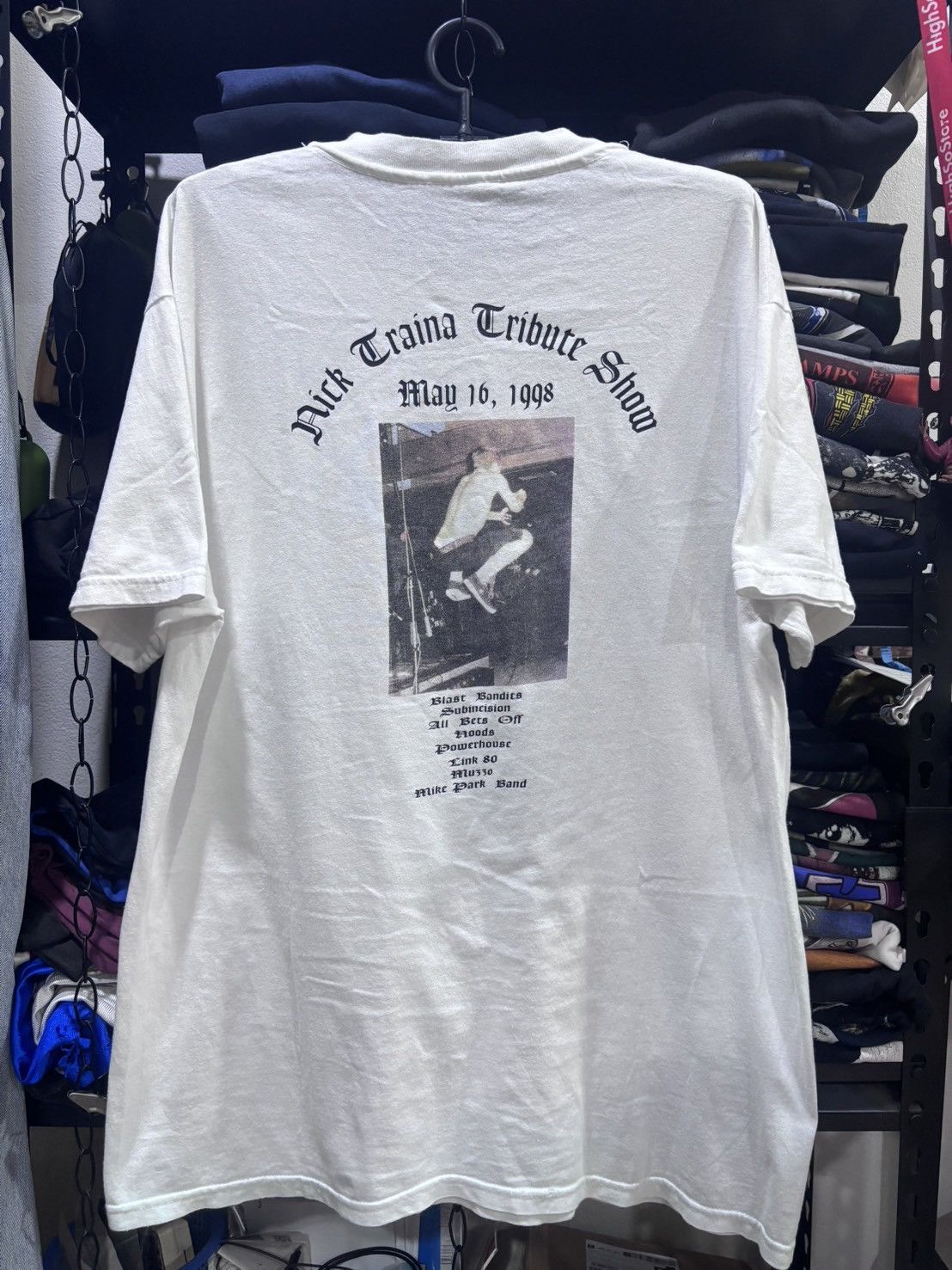 Vintage Vintage Nick traina tribute show 1998 link 80 Size US XL / EU 56 / 4 - 4 Thumbnail
